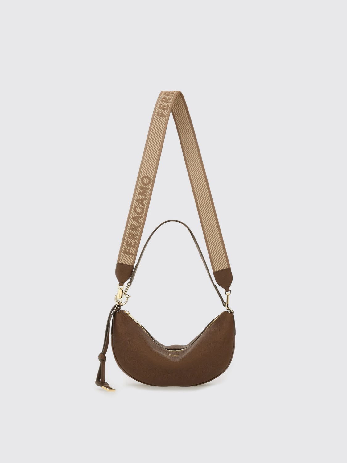 ショルダーバッグ・ポシェット FERRAGAMO Woman Shoulder bag Brown 781656219873 006 ショルダーバッグ・ポシェット FERRAGAMO Woman Shoulder bag