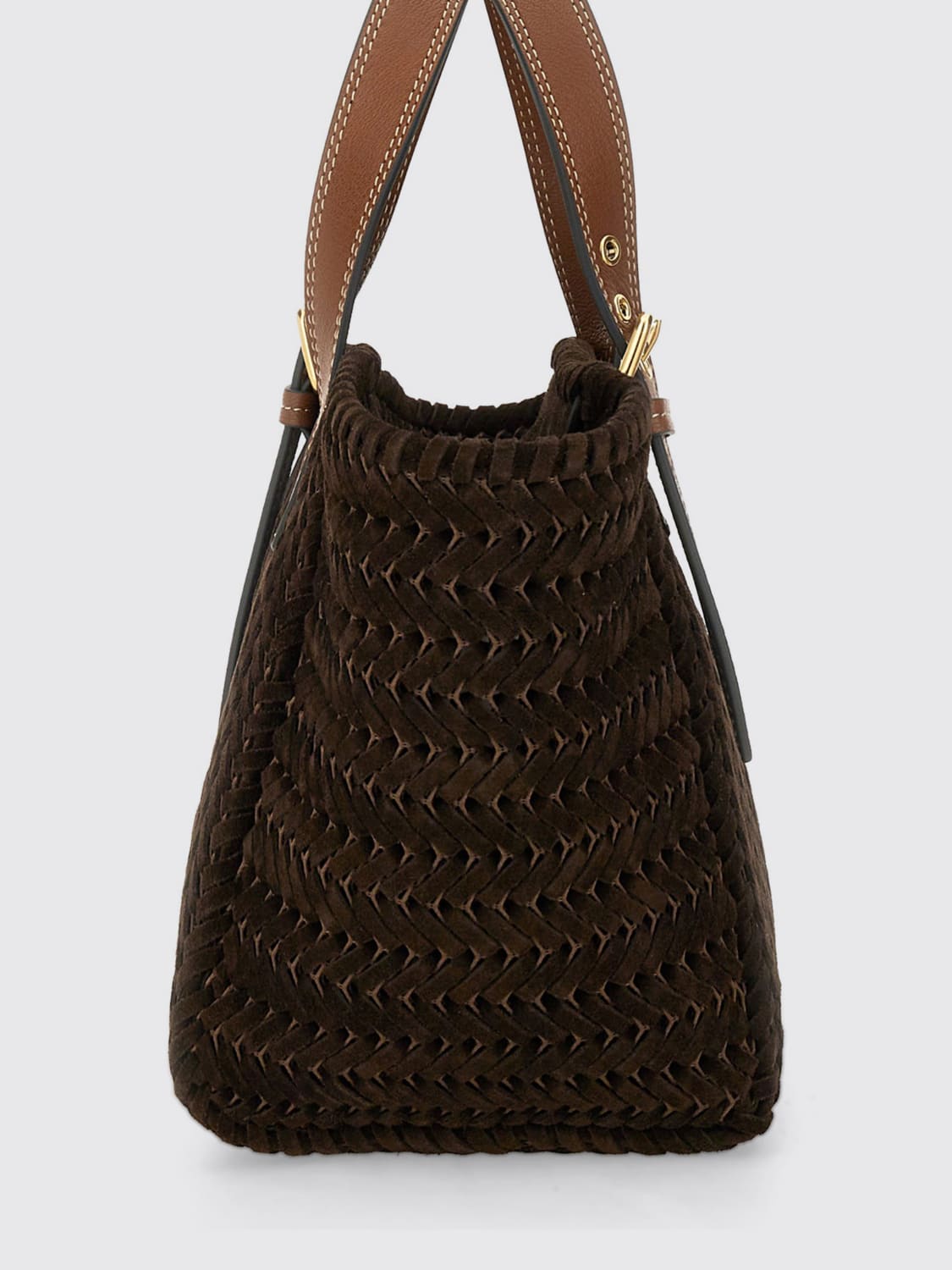 ショルダーバッグ・ポシェット ANYA HINDMARCH Woman Crossbody bags Brown 197533 TRUFFLE ANYA HINDMARCH: Crossbody bags woman - Brown | Anya