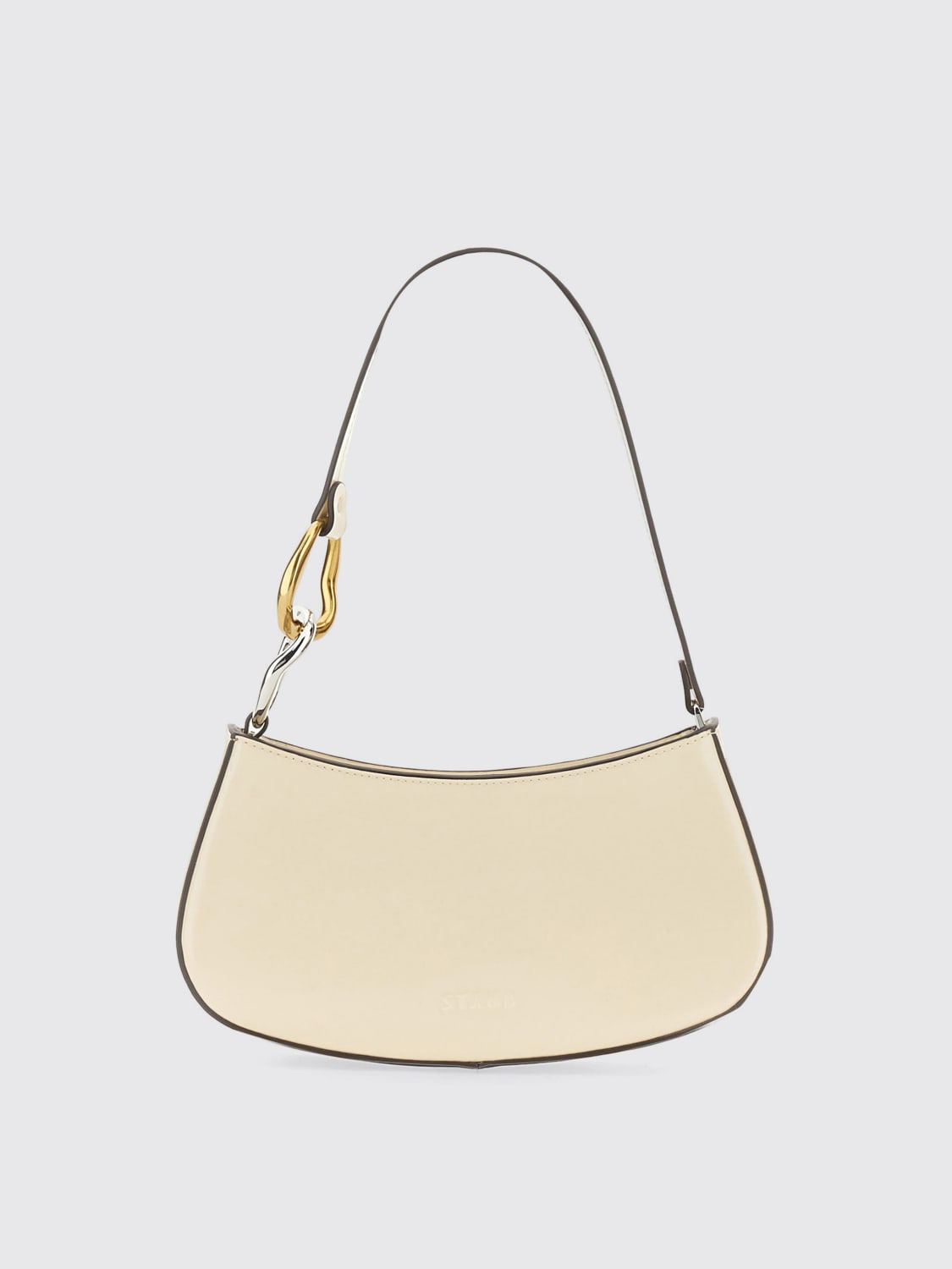 STAUD SAC PORTÉ ÉPAULE: Sac porté épaule femme Staud, Blanc - Img 1