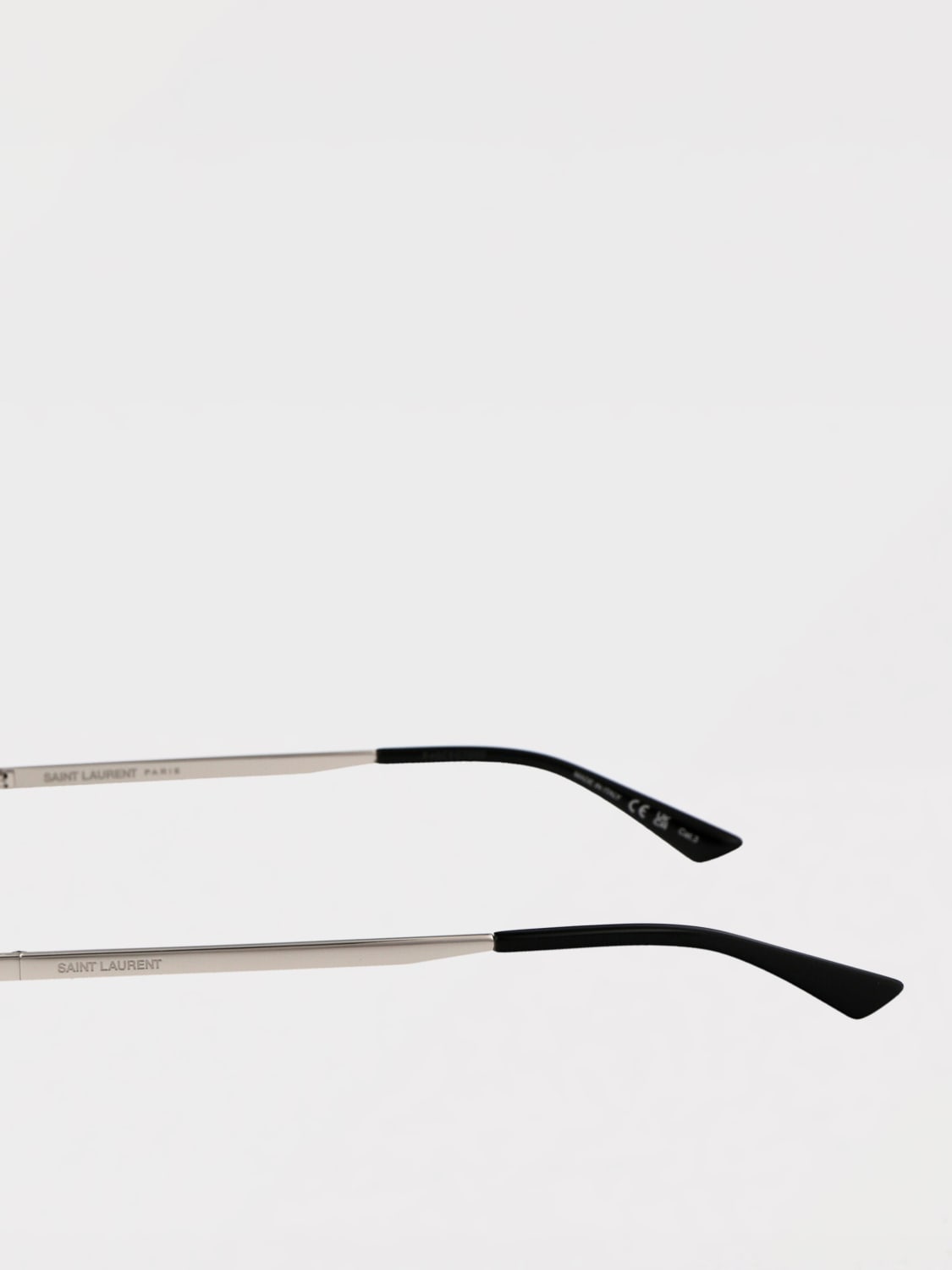 SAINT LAURENT SUNGLASSES: Sunglasses men Saint Laurent, Silver - Img 4