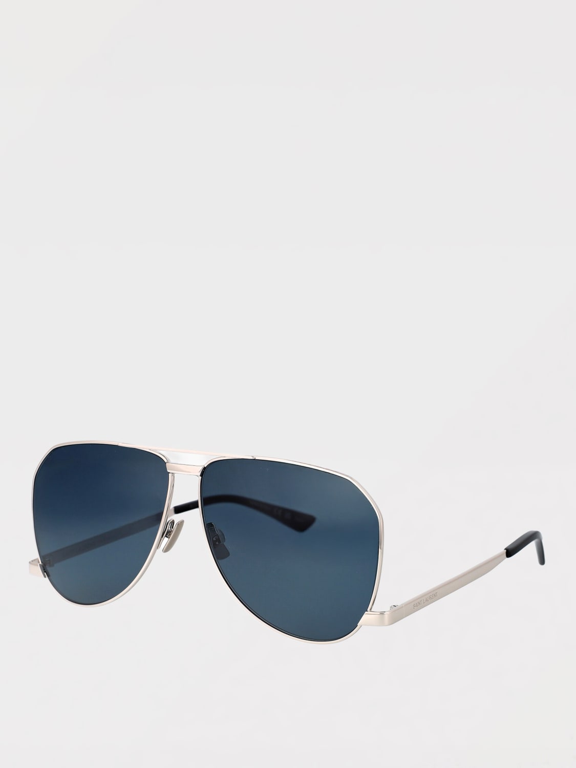 SAINT LAURENT SUNGLASSES: Sunglasses men Saint Laurent, Silver - Img 1