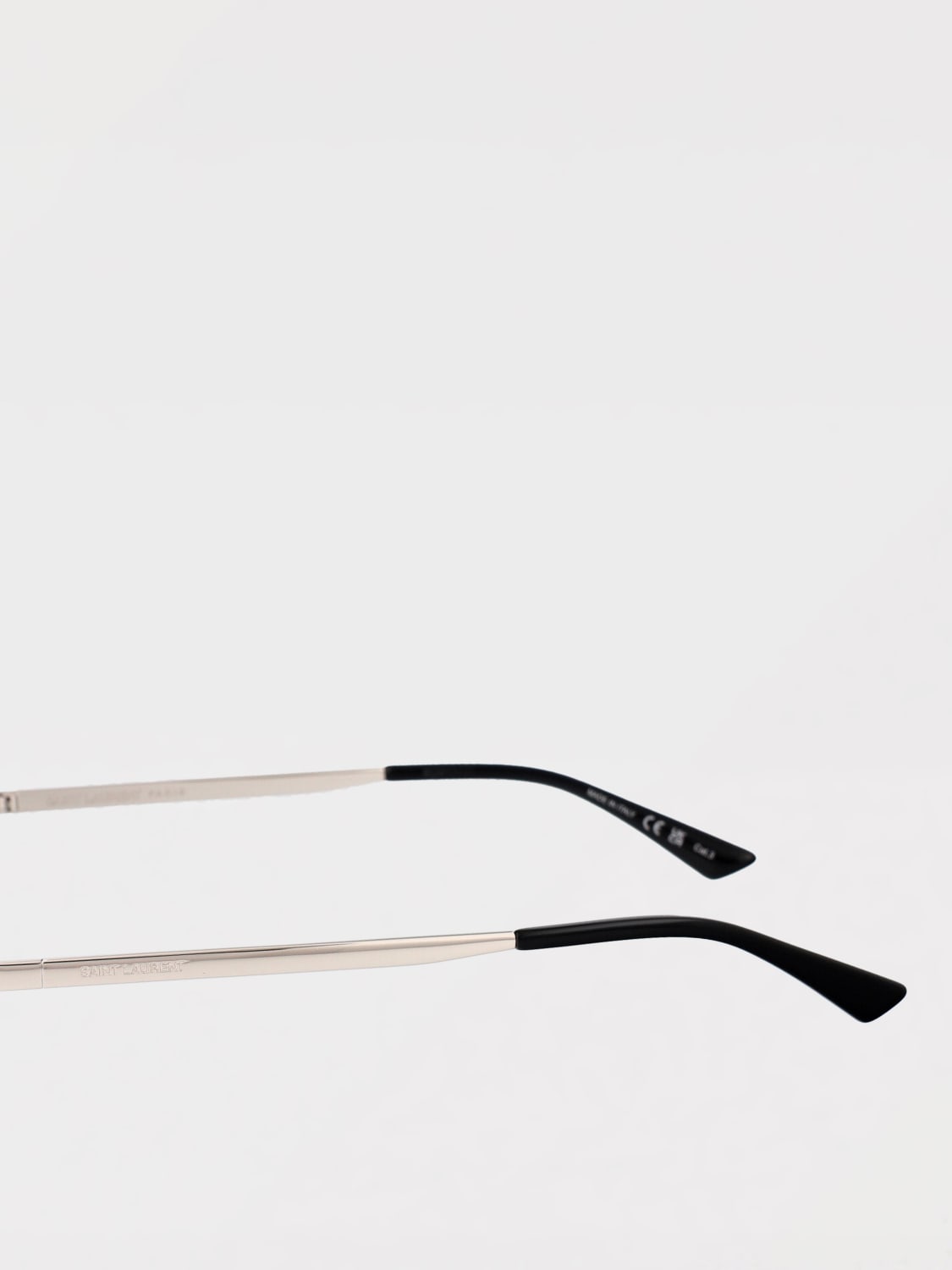 SAINT LAURENT SUNGLASSES: Sunglasses men Saint Laurent, Silver - Img 4