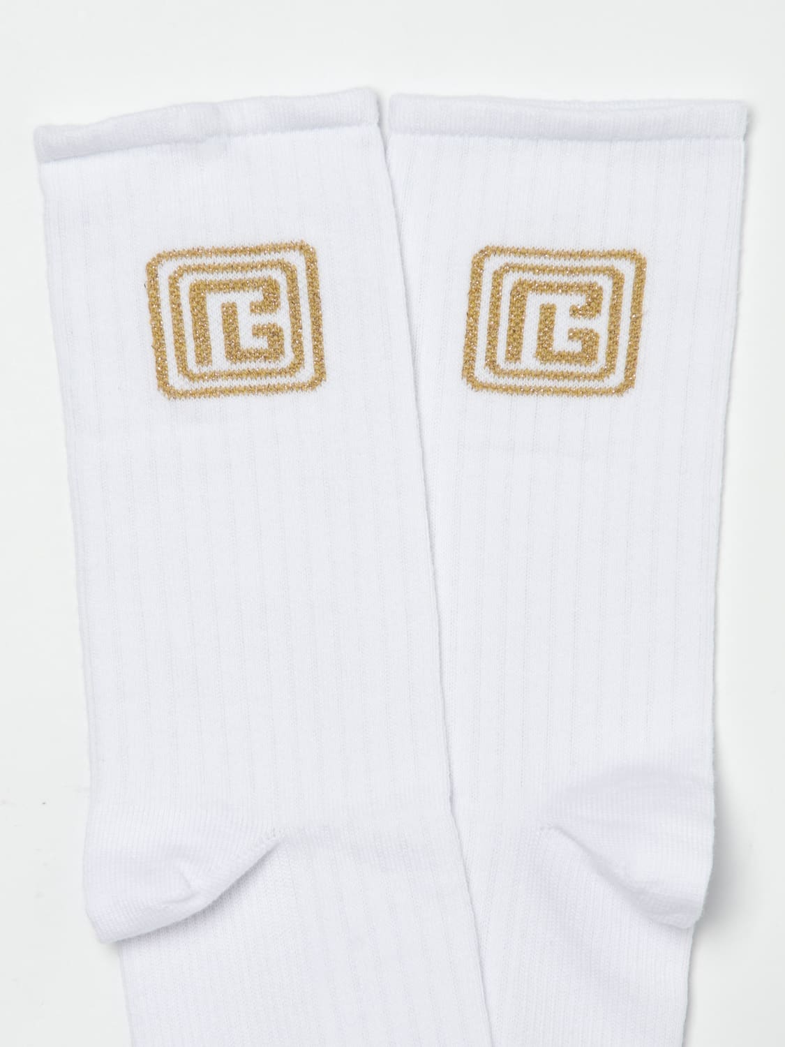 BALMAIN SOCKS: Underwear kids Balmain, White - Img 2
