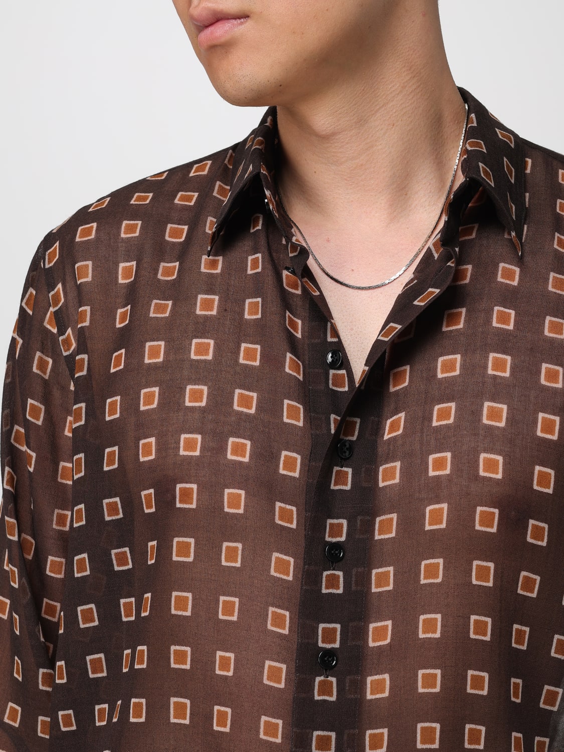 SAINT LAURENT: Jewel men - Silver | Saint Laurent jewel