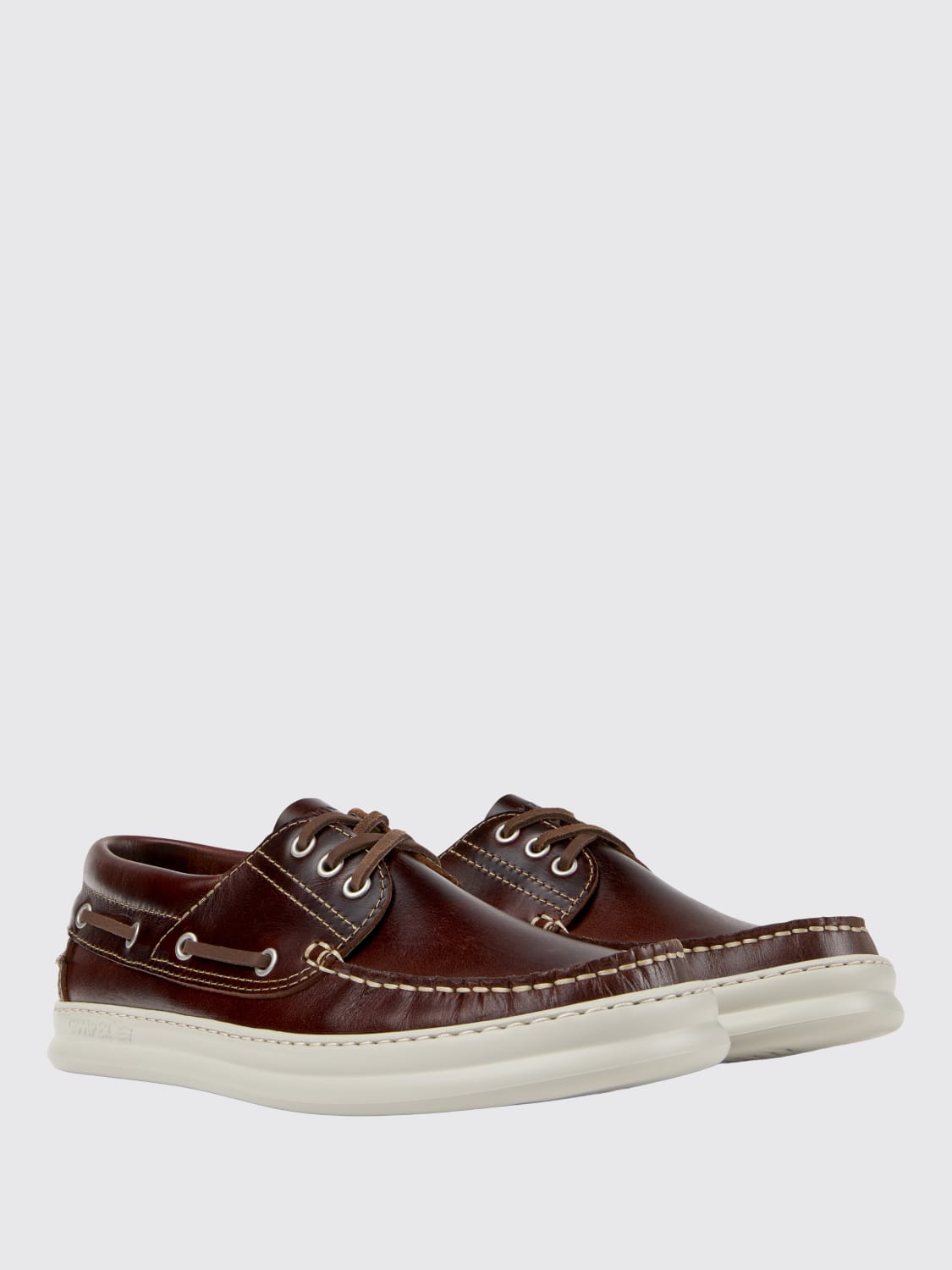 CAMPER LOAFERS: Sneakers men Camper, Brown - Img 2