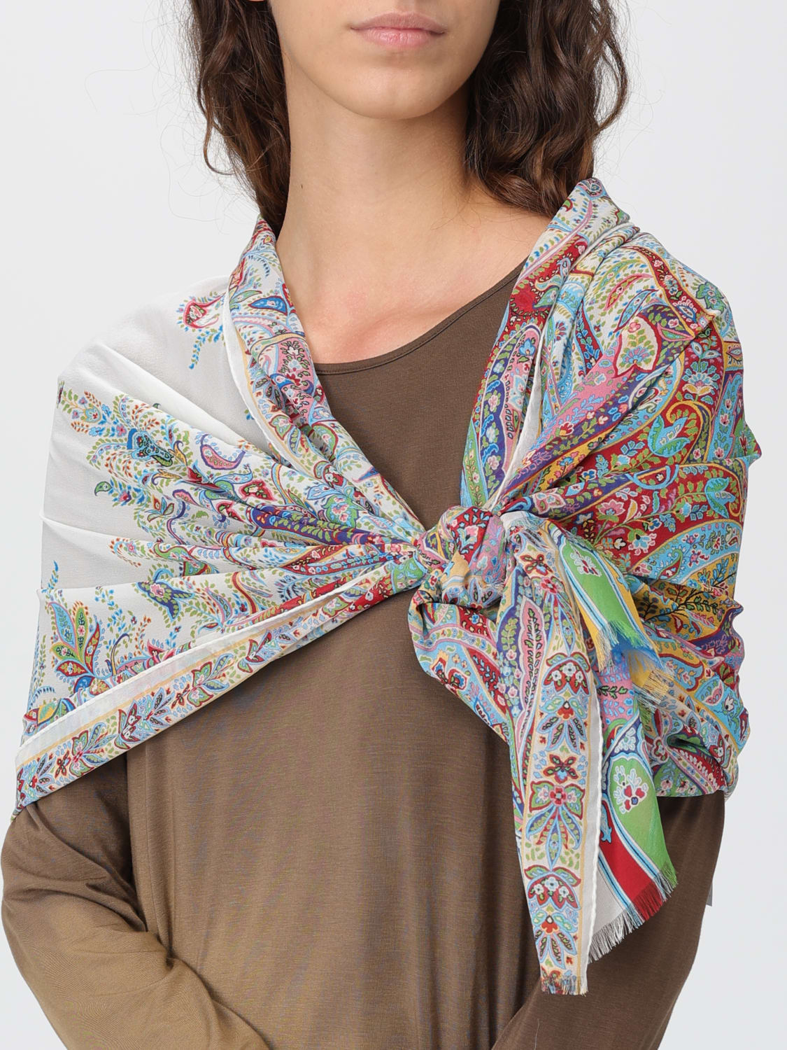 ETRO BUFANDA: Bufanda mujer Etro, Fantasía - Img 4