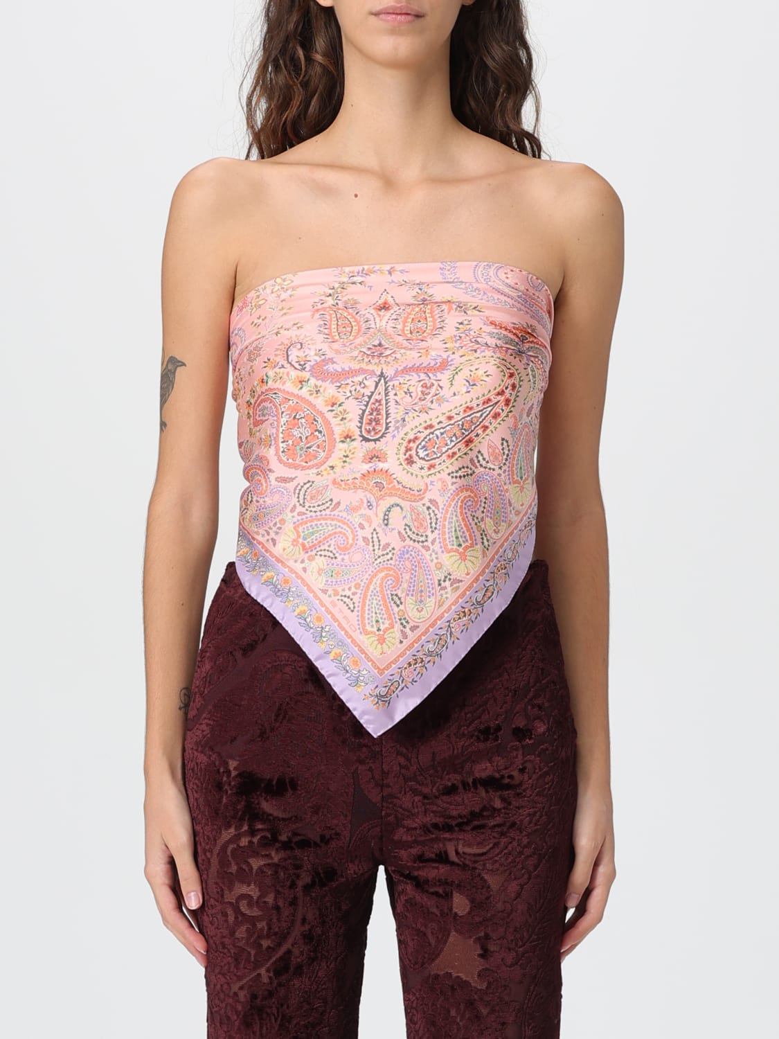 ETRO FULAR: Fular mujer Etro, Fantasía - Img 2