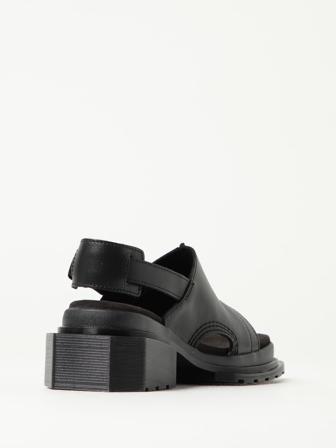 DR. MARTENS HEELED SANDAL: Flat sandals woman Dr. Martens, Black - Img 3