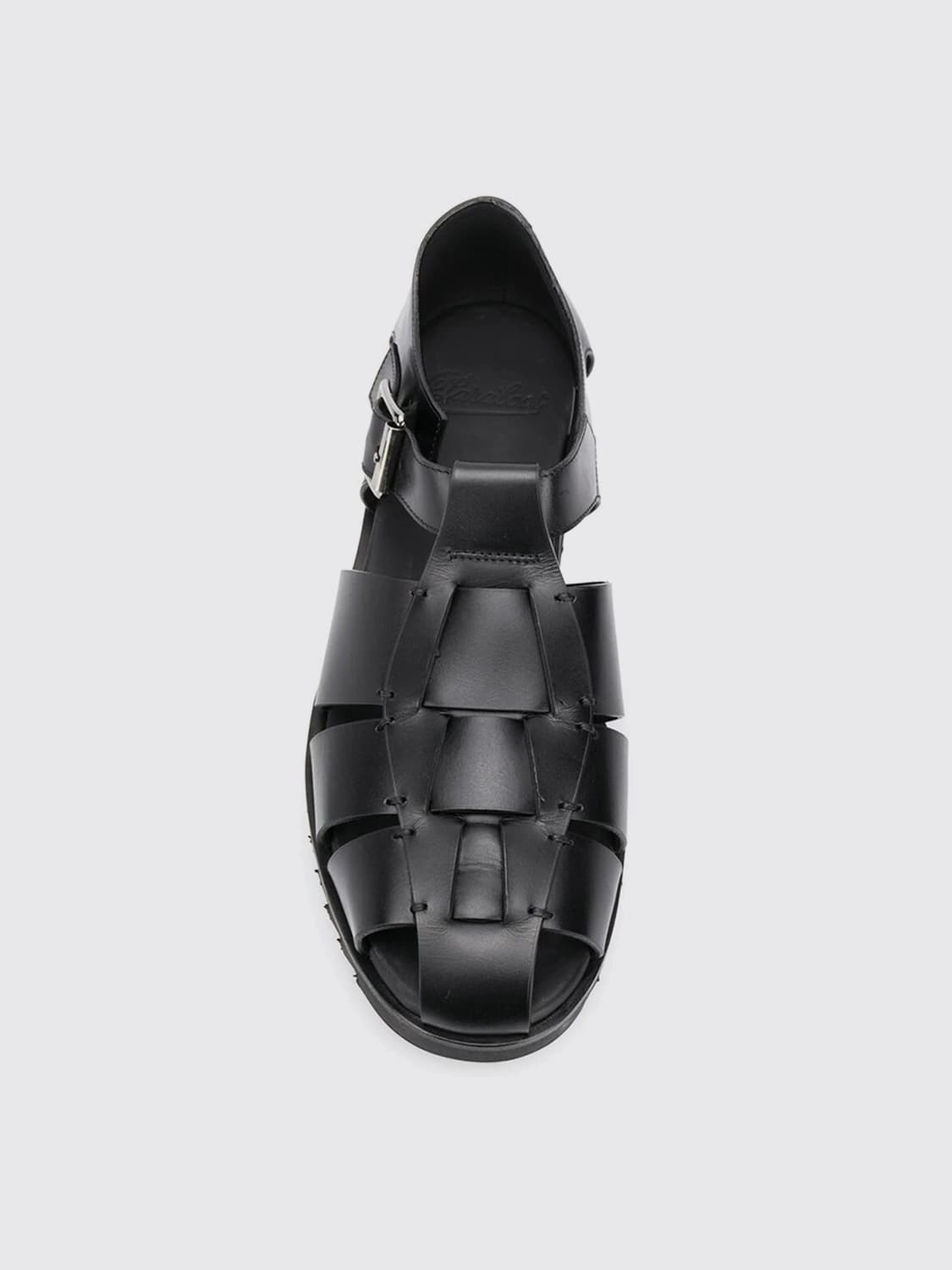 サンダル PARABOOT Men Sandals Black 123312 LISSE NOIR Amazon.com | Paraboot(パラブーツ) Men's Sandal, Noir, 8.5