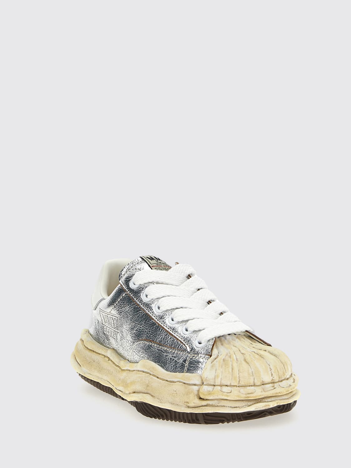 MAISON MIHARA YASUHIRO: Sneakers men - Silver | Maison