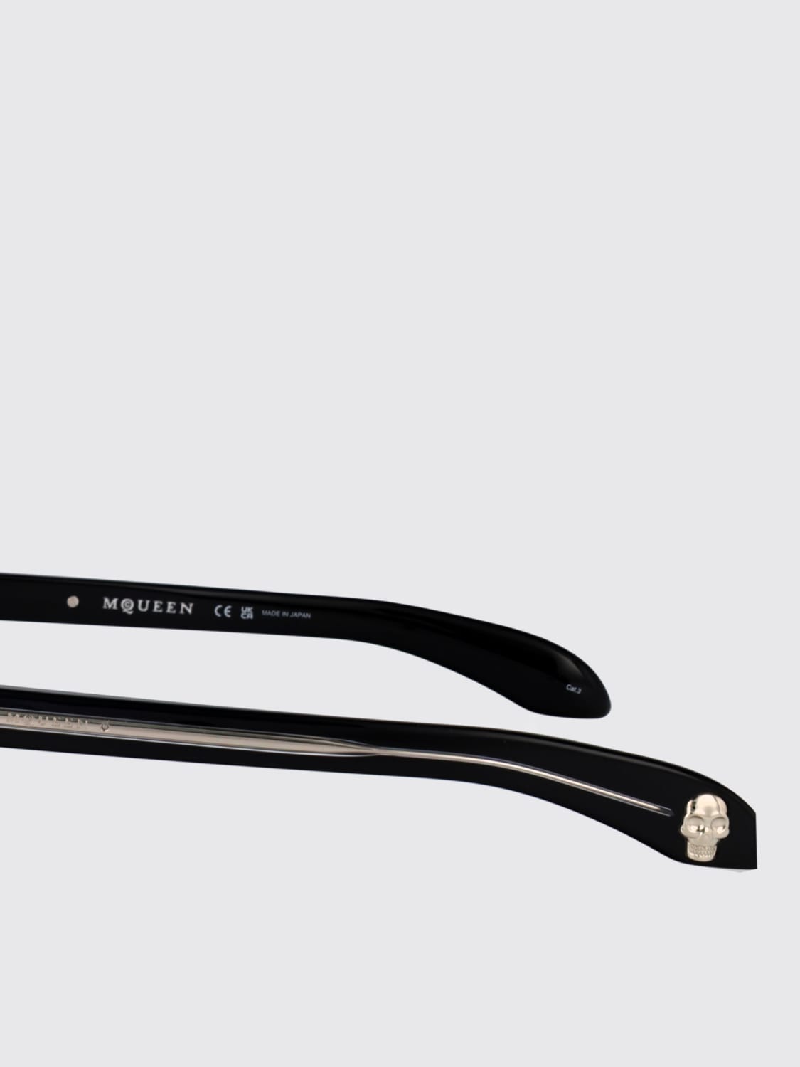 MCQUEEN SUNGLASSES: Sunglasses woman McQueen, Black - Img 4