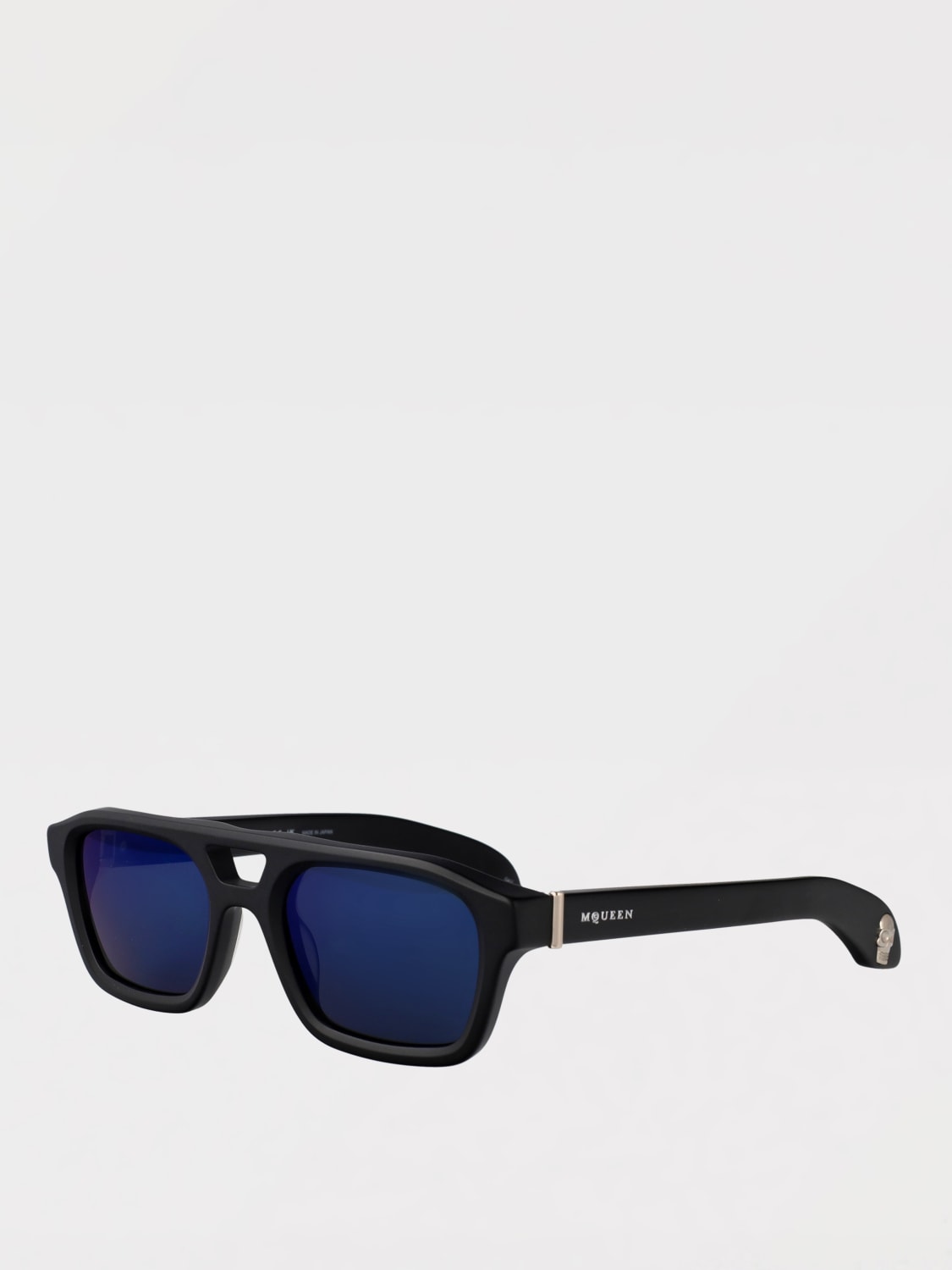 MCQUEEN SUNGLASSES: Sunglasses woman McQueen, Blue - Img 1