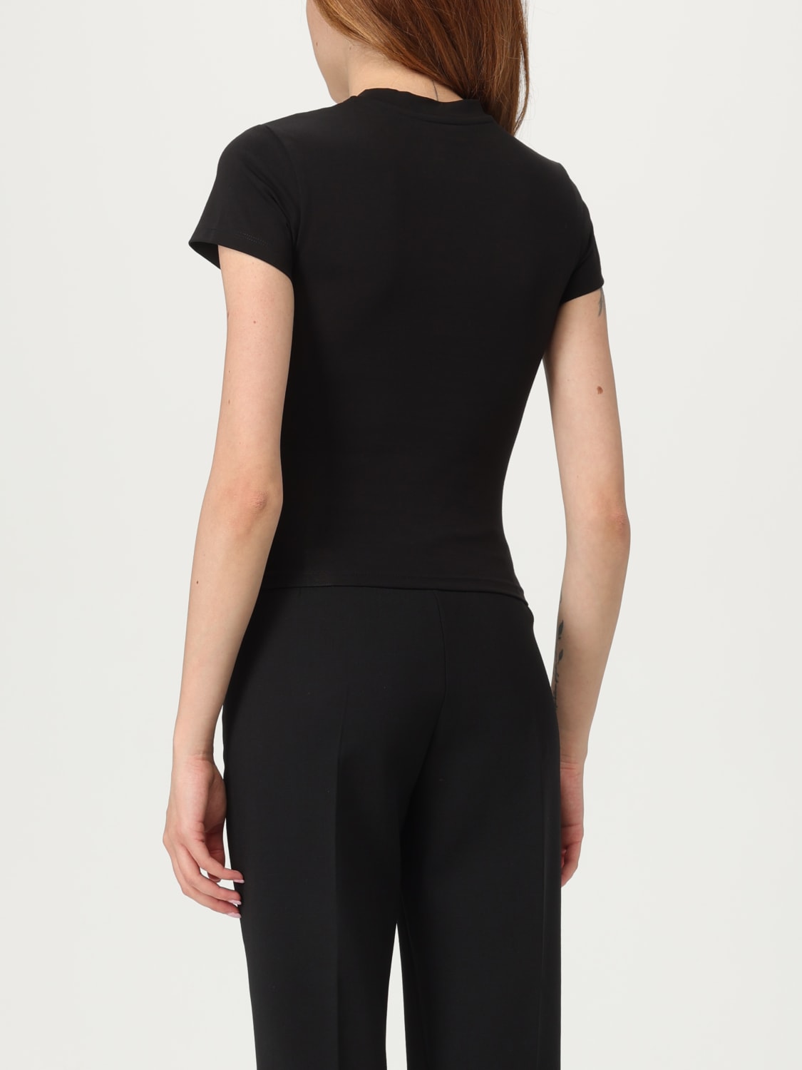 Tシャツ・カットソー HELIOT EMIL Woman T-Shirt Black 13078 BLK01 HELIOT EMIL: T-shirt woman - Black | Heliot Emil t-shirt