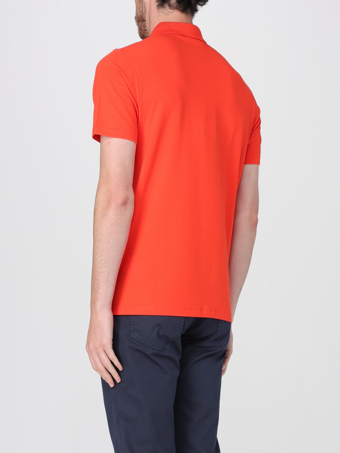 KARL LAGERFELD POLO: Polo herren Karl Lagerfeld, Orange - Img 2
