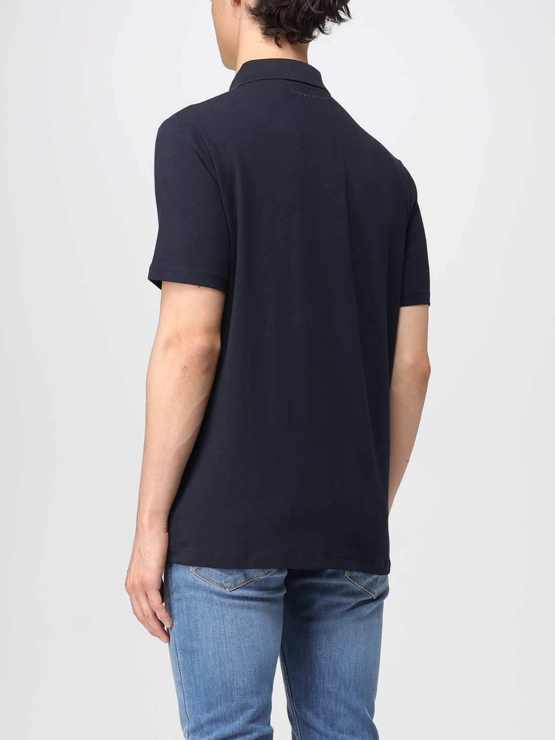 KARL LAGERFELD POLO SHIRT: Polo shirt men Karl Lagerfeld, Blue - Img 2