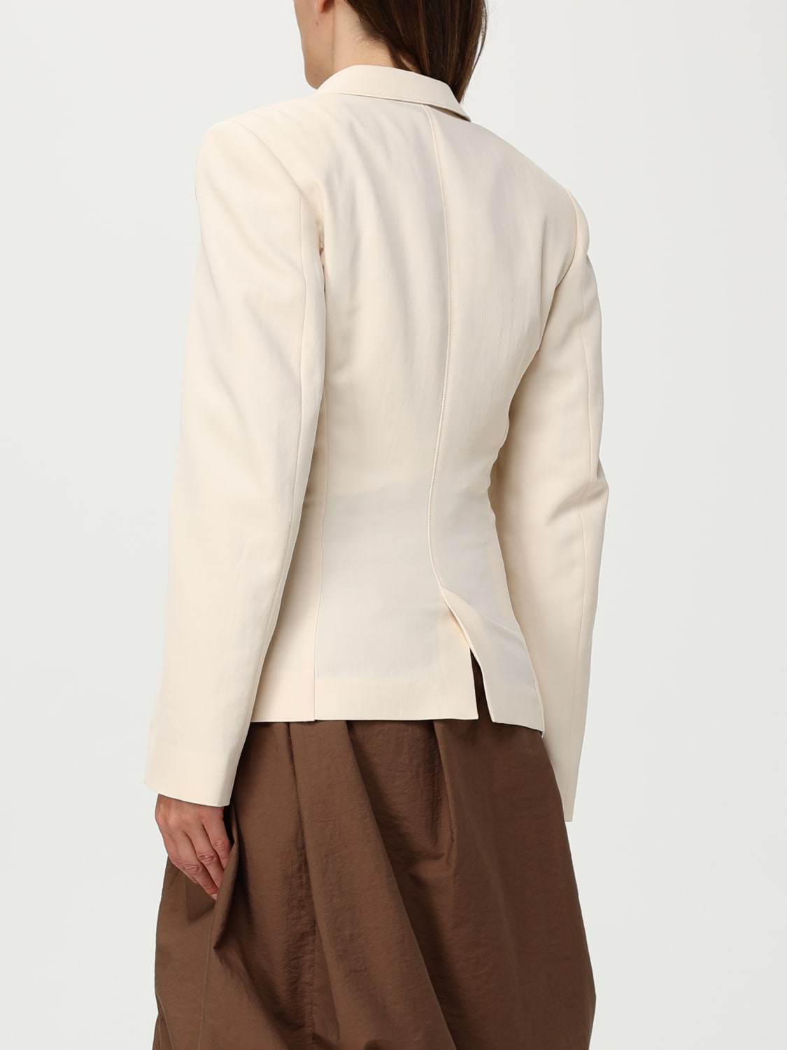アウターその他 LEMAIRE Woman Blazer Beige JA1071LF1362 BG198 LEMAIRE: Blazer woman - Beige | Lemaire blazer JA1071LF1362