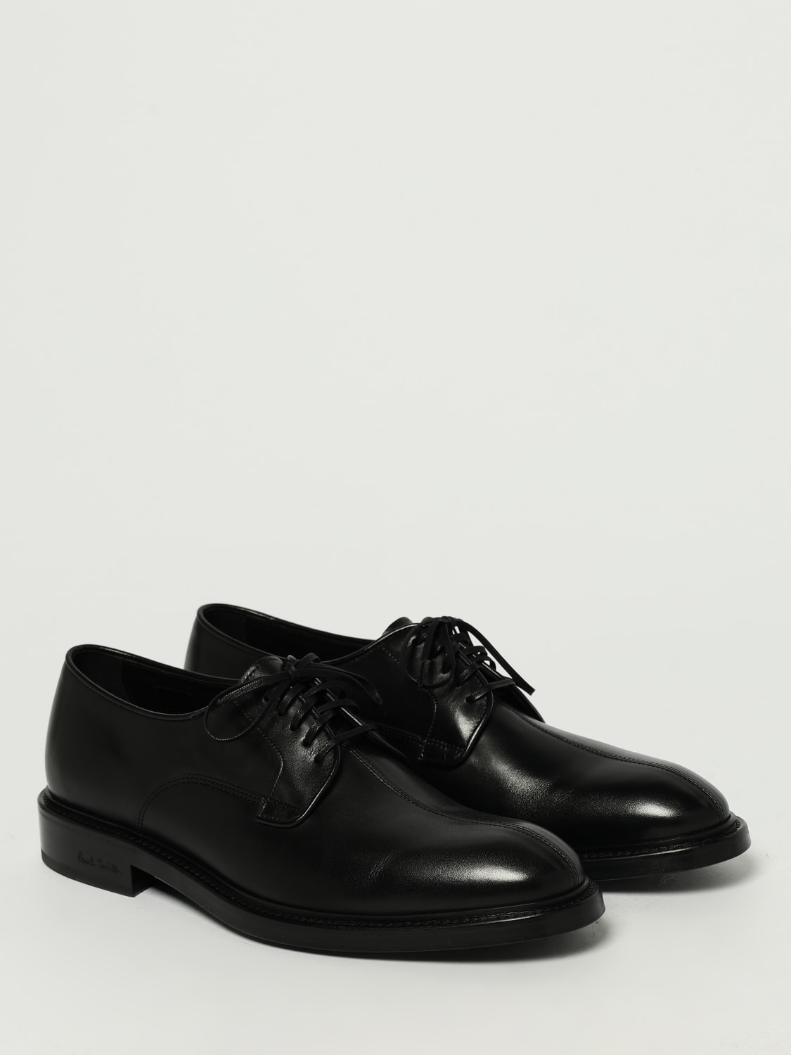 PAUL SMITH SCARPE STRINGATE: Derby Paul Smith in pelle , Nero - Img 2