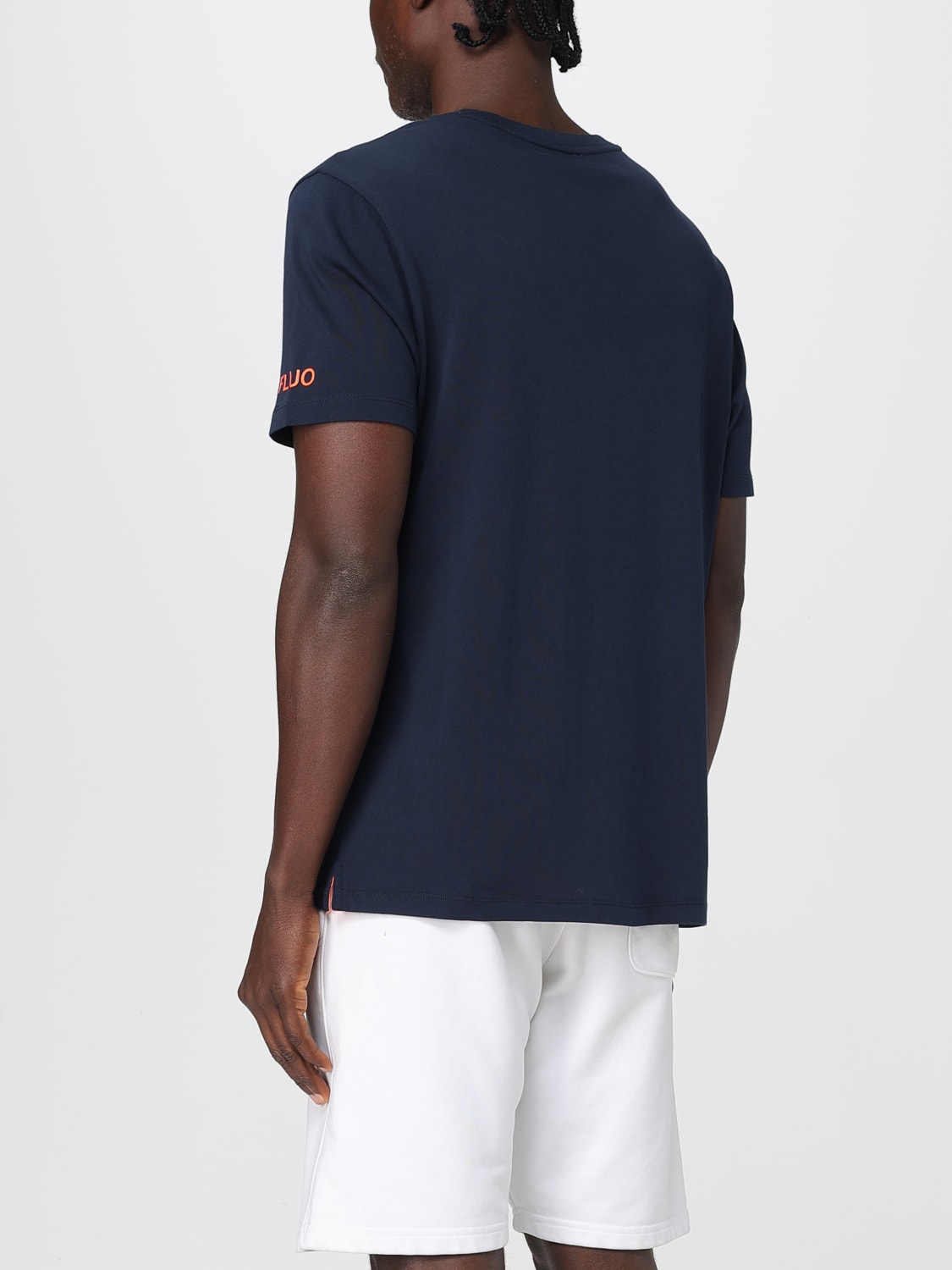 Tシャツ・カットソー SUN68 Men T-shirt Blue A35117 07 Men's T-shirts Online | SUN68