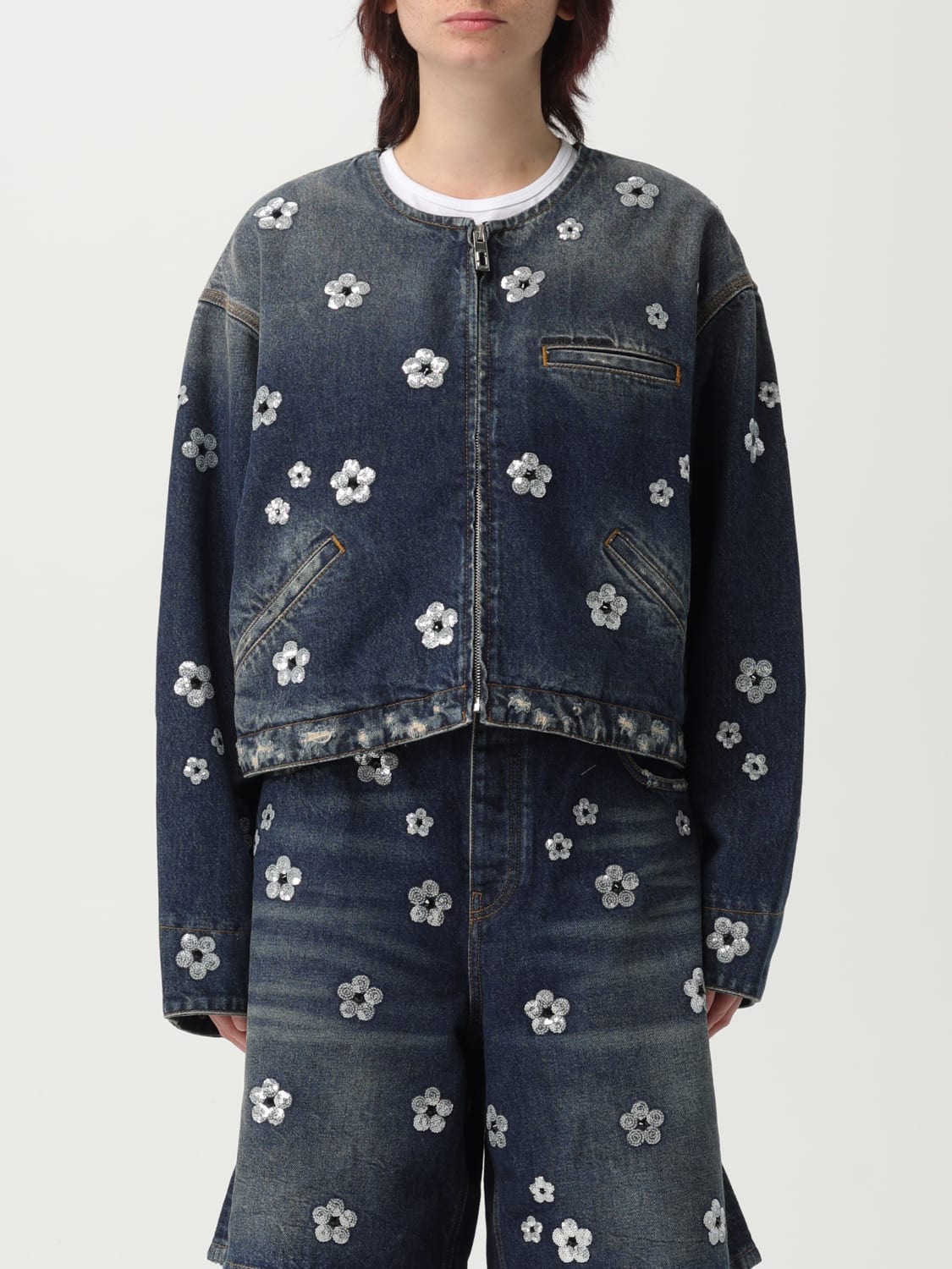 MARC JACOBS JACKET: Blazer woman Marc Jacobs, Blue - Img 1