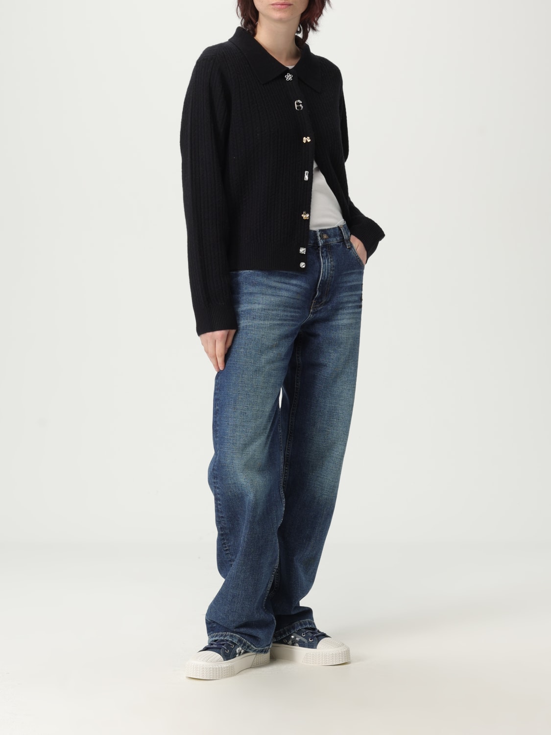 MARC JACOBS PULL: Cardigan femme Marc Jacobs, Noir - Img 2