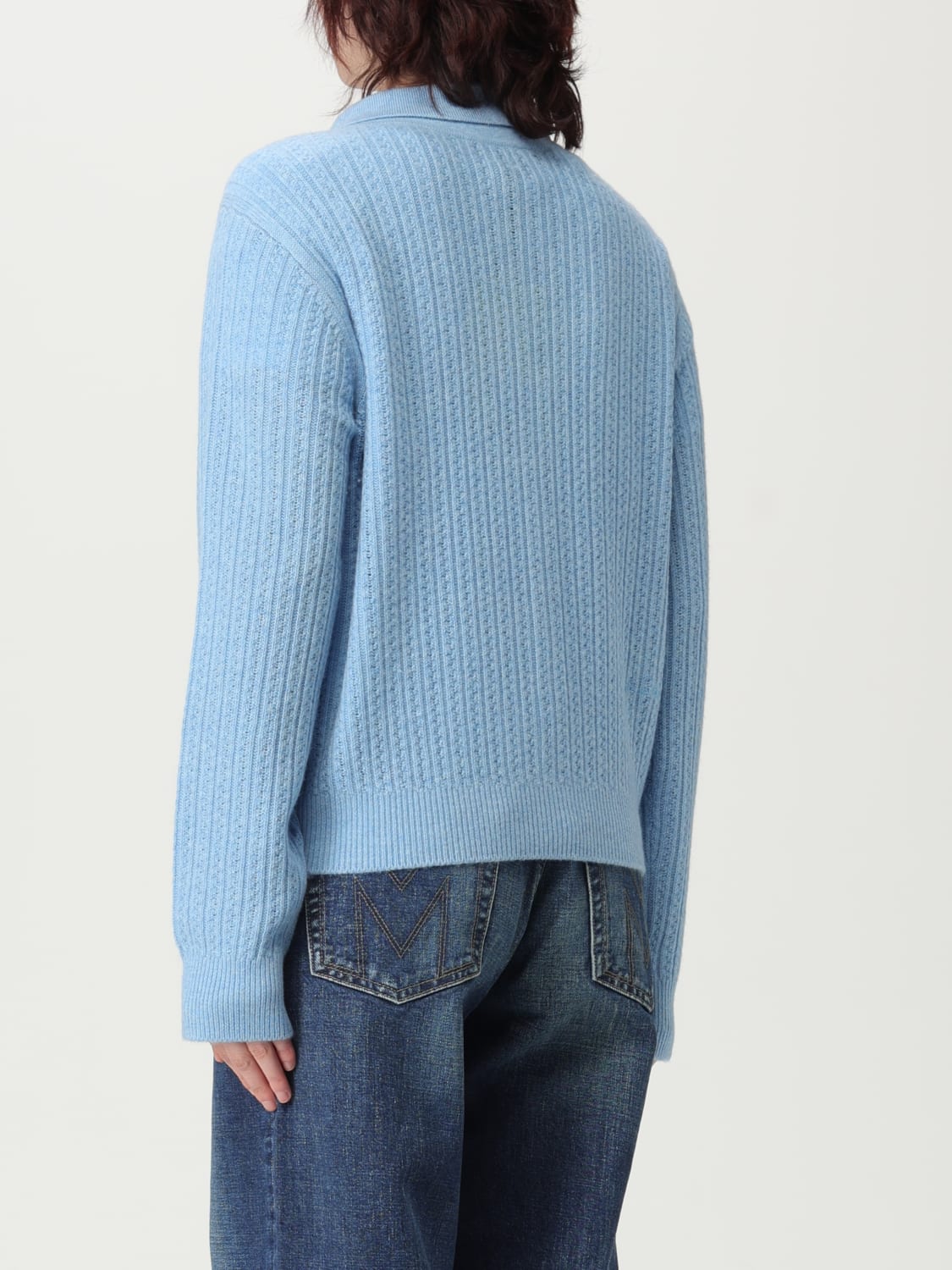 MARC JACOBS SWEATER: Cardigan woman Marc Jacobs, Gnawed Blue - Img 3