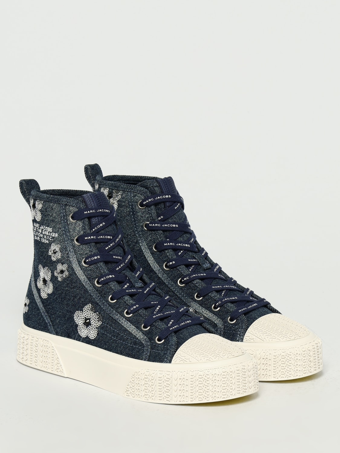MARC JACOBS SNEAKERS: Sneakers woman Marc Jacobs, Denim - Img 2