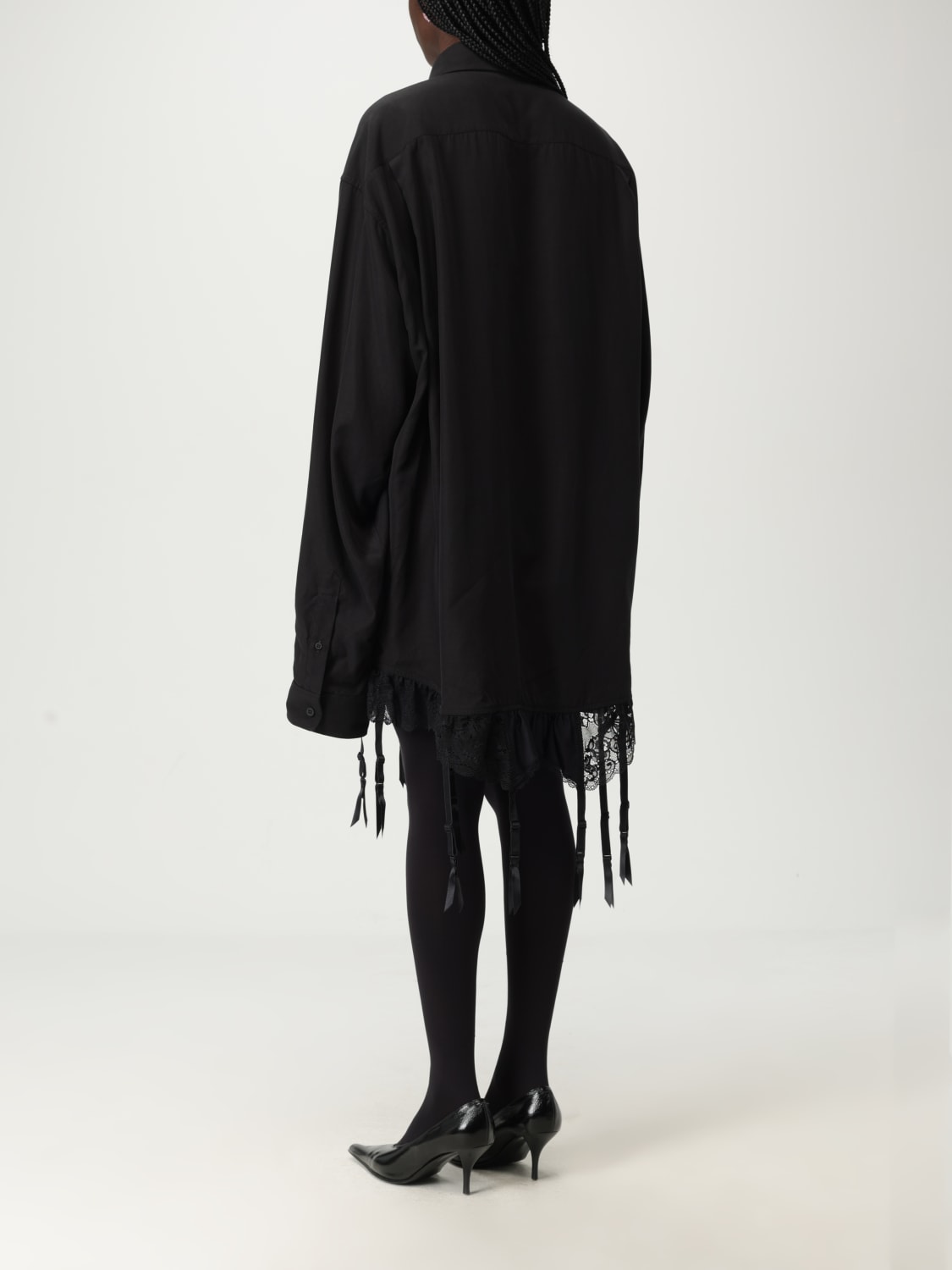 BALENCIAGA SHIRT: Shirt woman Balenciaga, Black - Img 3