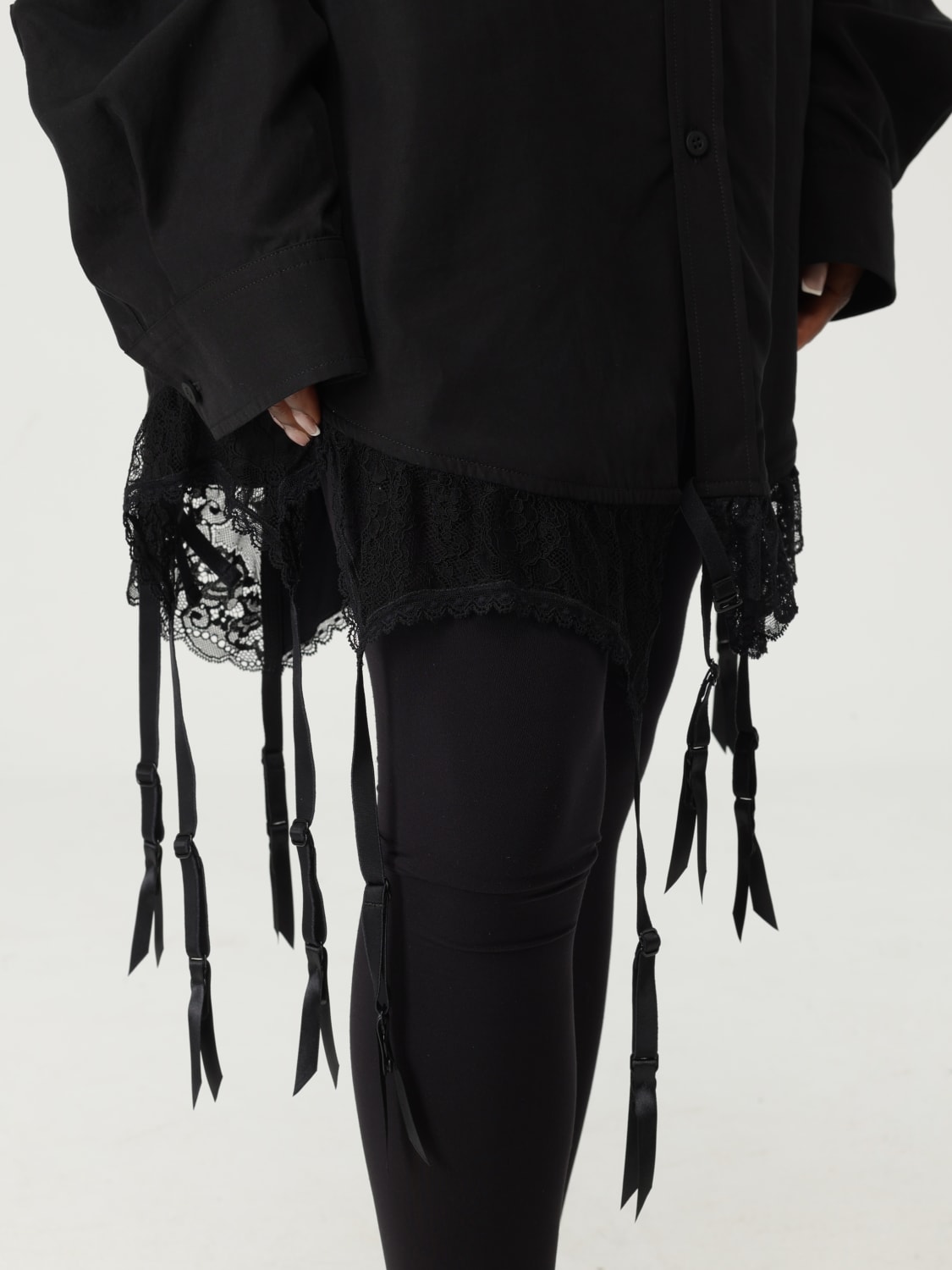 BALENCIAGA SHIRT: Shirt woman Balenciaga, Black - Img 5