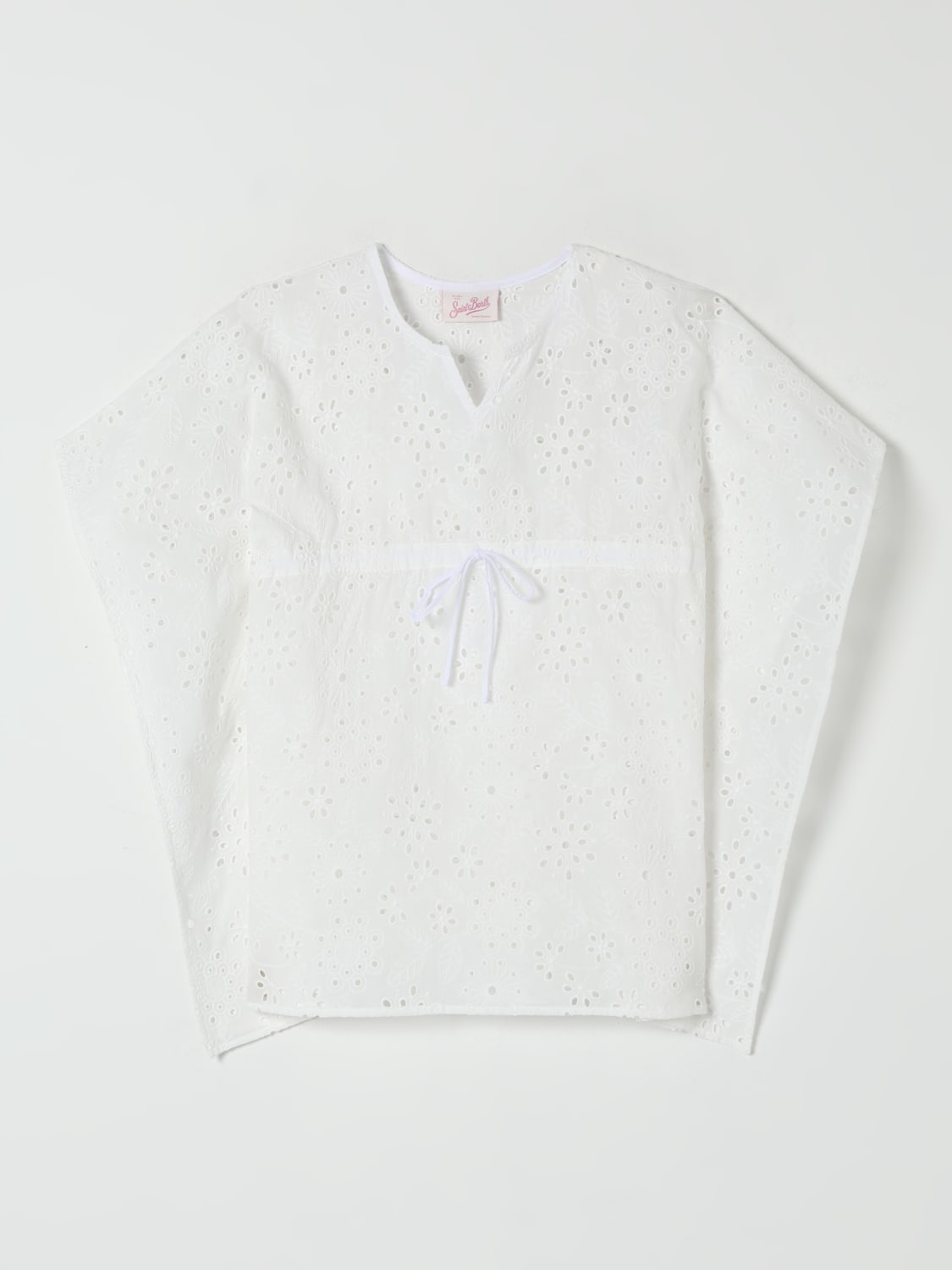 MC2 SAINT BARTH DRESS: Dress kids Mc2 Saint Barth, White - Img 1