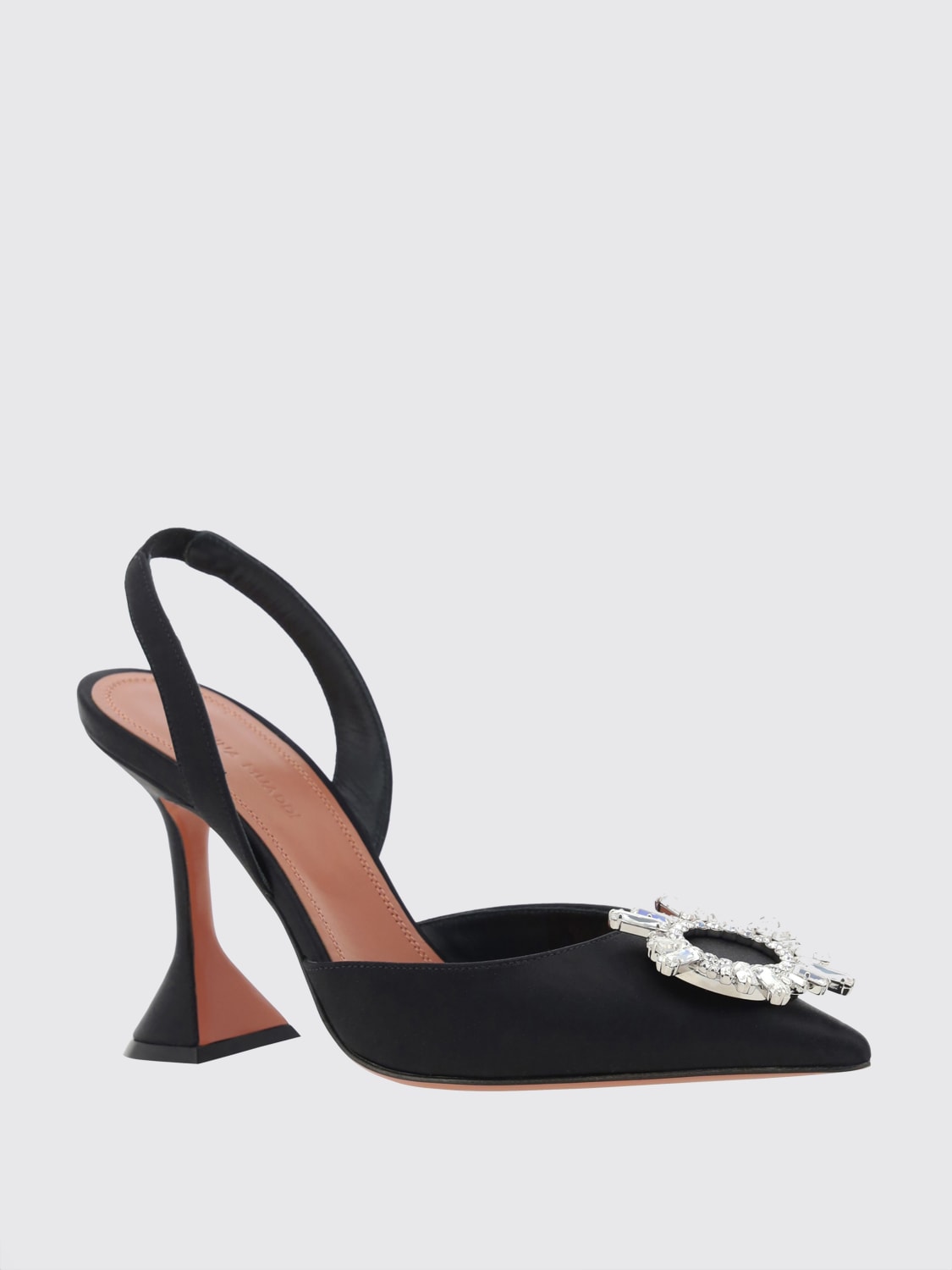 AMINA MUADDI PUMP: Shoes woman Amina Muaddi, Black - Img 2