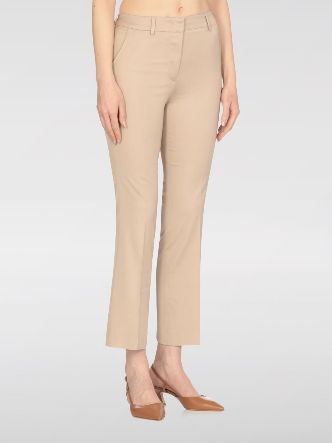 パンツ PT TORINO Woman Pants Beige CDVSJAZ00STDFT34 0035 PT TORINO: Pants woman - Beige | Pt Torino pants