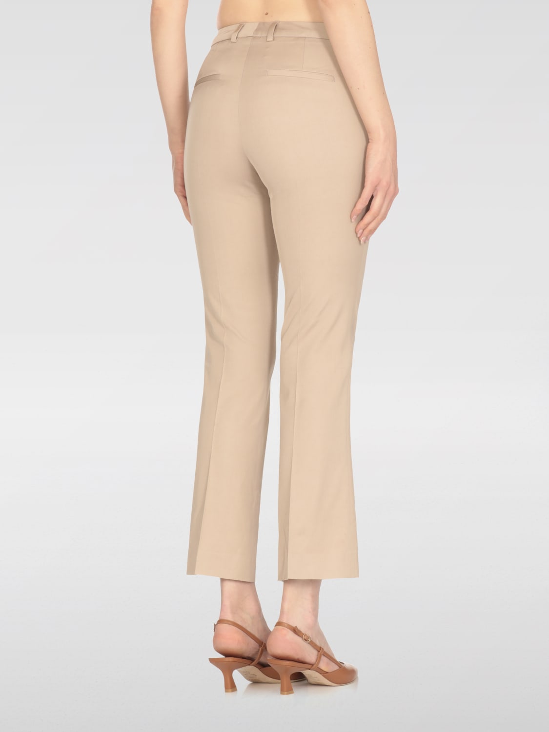 パンツ PT TORINO Women Shorts  Burmudas CDVSJAZ00STDFT340035 Beige PT TORINO: Pants woman - Beige | Pt Torino pants
