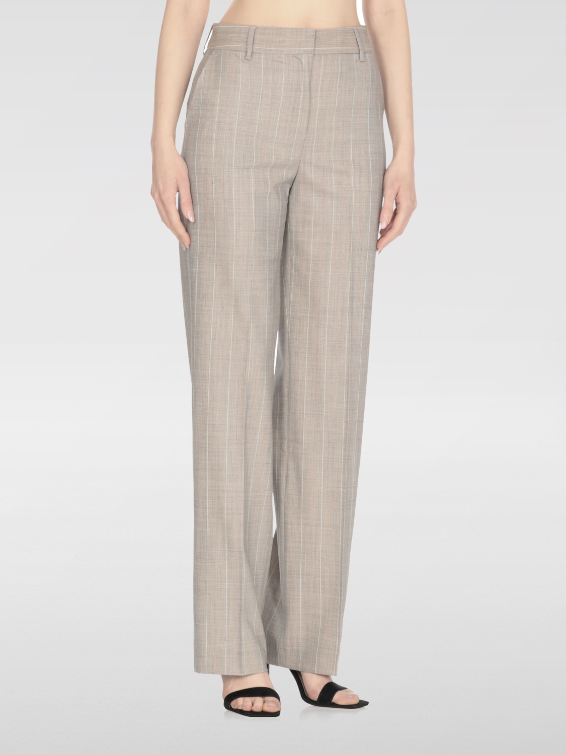 パンツ PT TORINO Woman Pants Beige CDVSMBZ00STDES25 0060 PT TORINO: Pants woman - Beige | Pt Torino pants