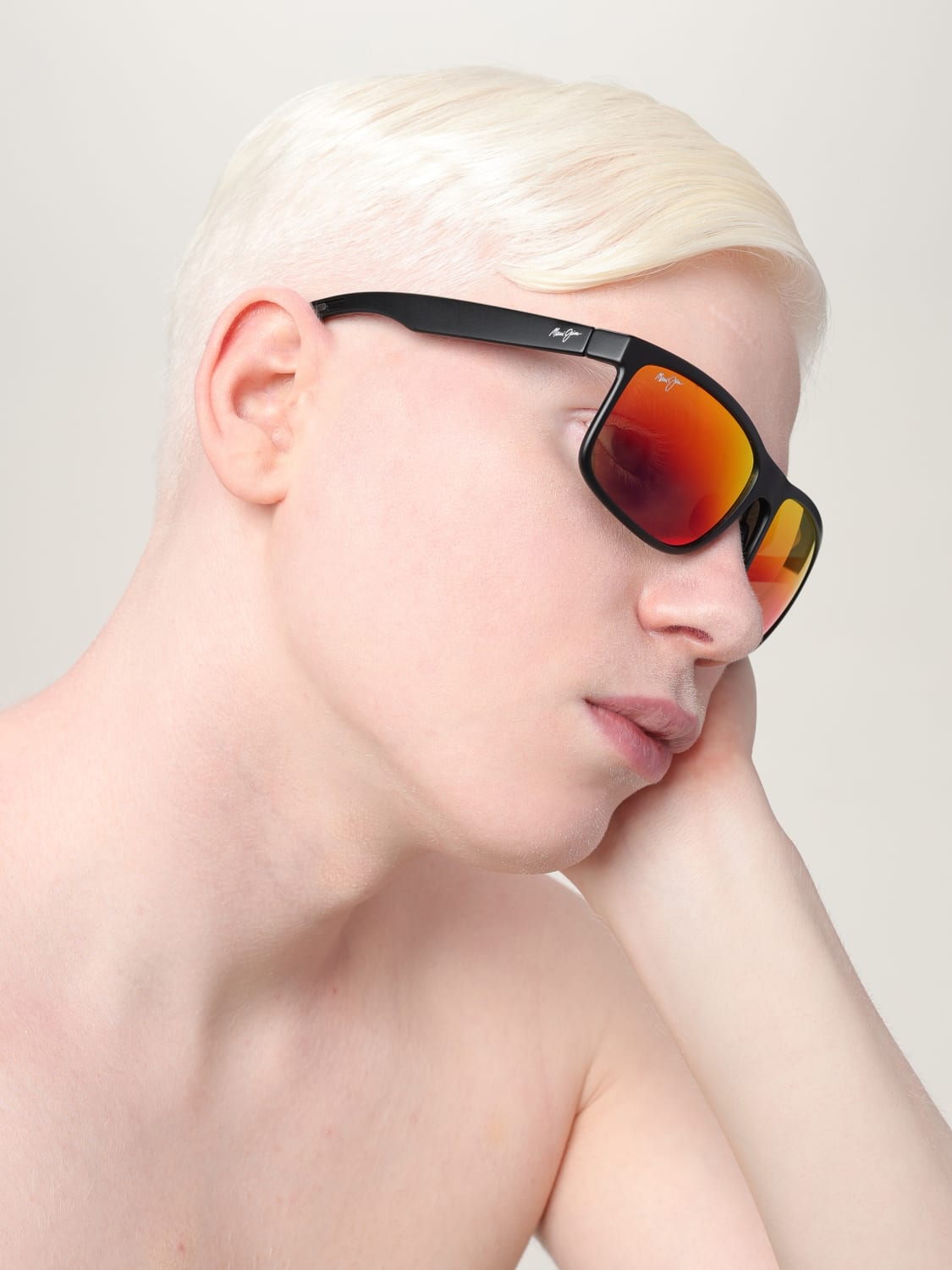 MAUI JIM SUNGLASSES: Sunglasses men Maui Jim, Black - Img 2