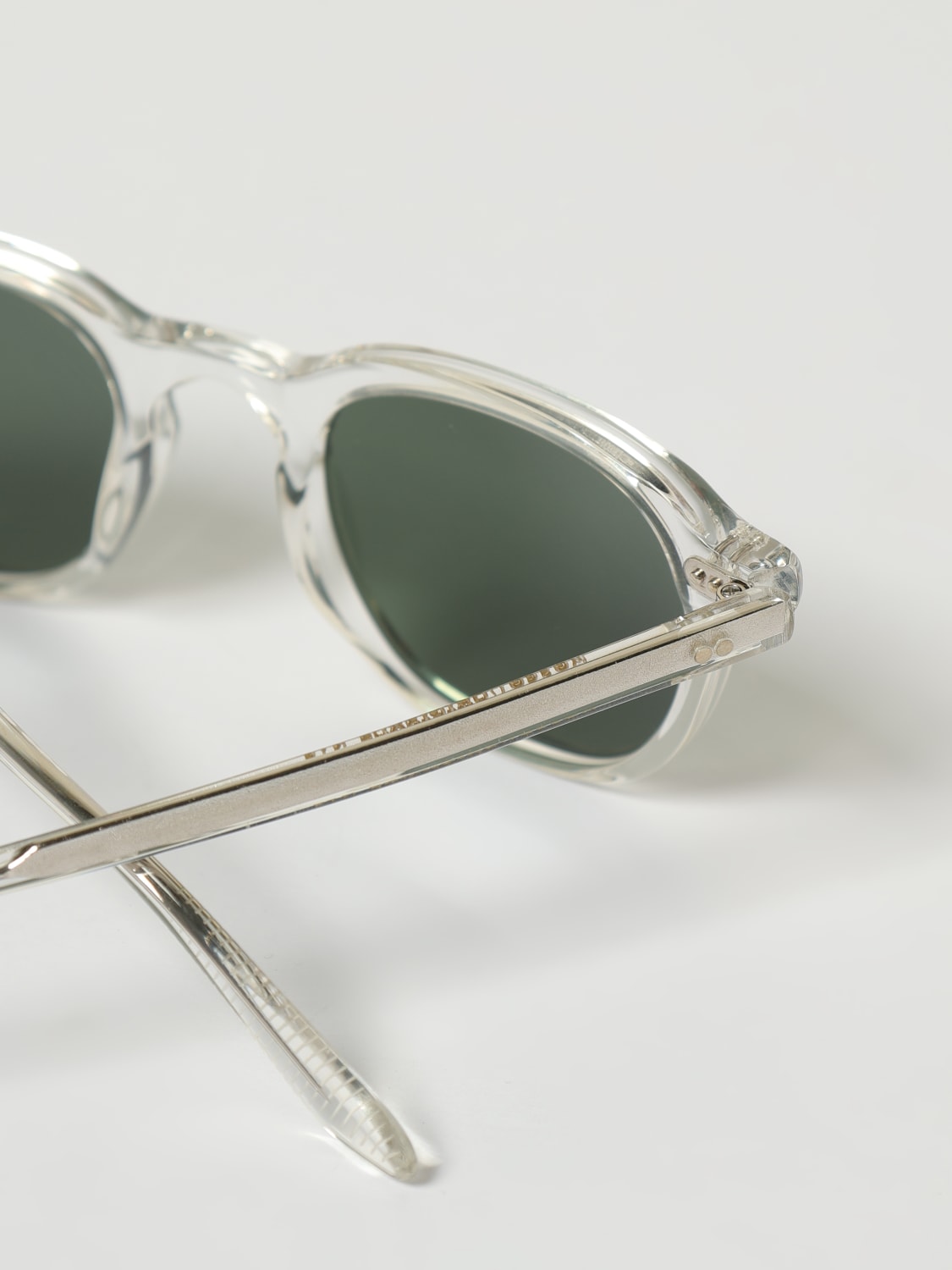 MOSCOT OCCHIALI DA SOLE: Occhiali da sole in acetato Moscot, Trasparente - Img 5