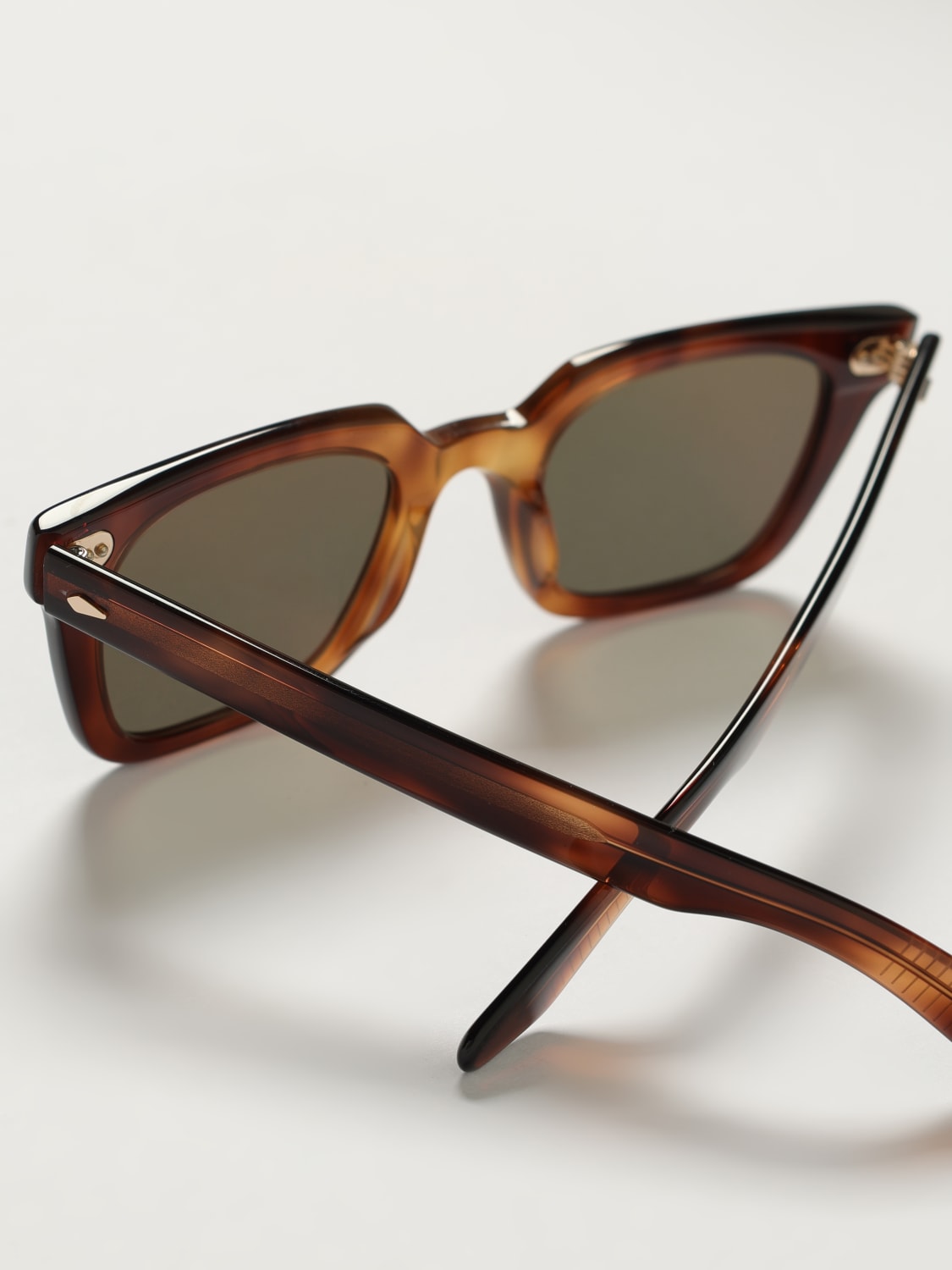 MOSCOT OCCHIALI DA SOLE: Occhiali da sole in acetato Moscot, Tabacco - Img 5
