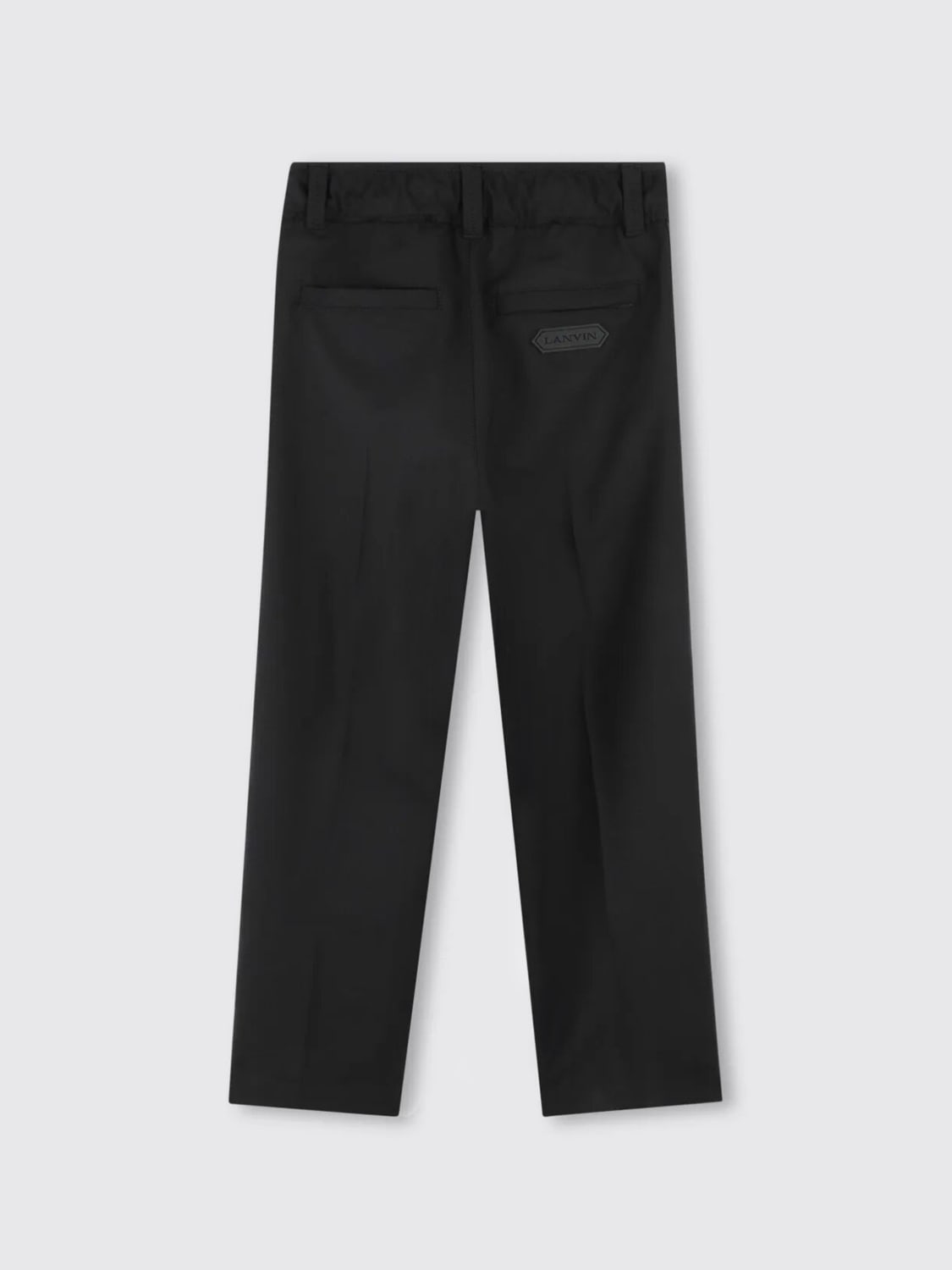 LANVIN PANTALONES: Pantalón niños Lanvin, Negro - Img 2