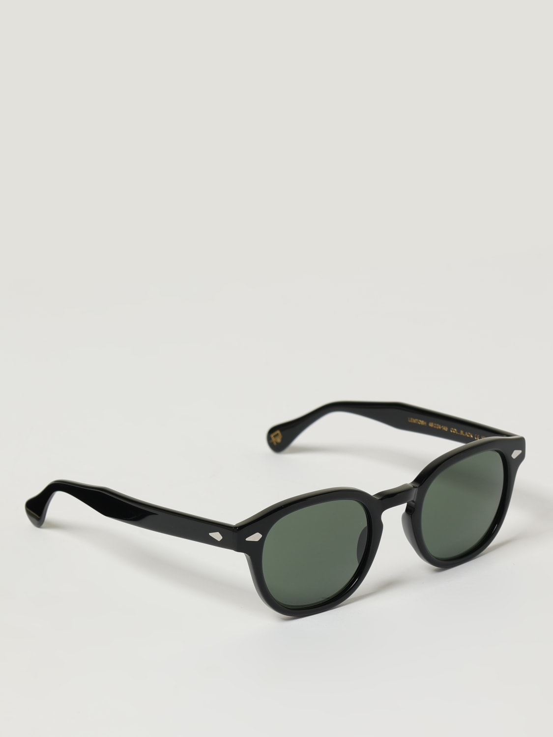 MOSCOT OCCHIALI DA SOLE: Occhiali da sole Originals in acetato Moscot, Nero - Img 1