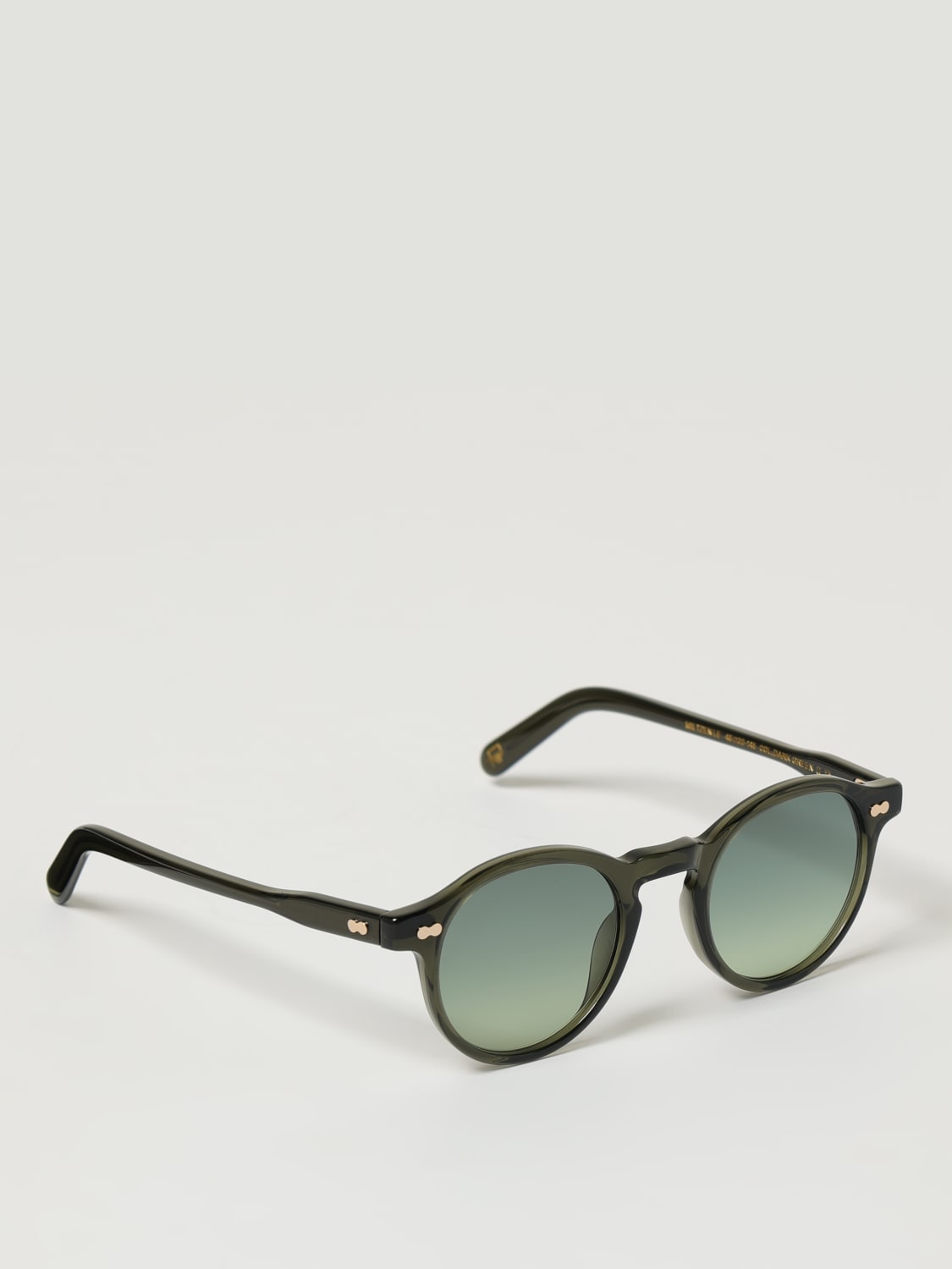 MOSCOT OCCHIALI DA SOLE: Occhiali da sole in acetato Moscot, Verde - Img 1