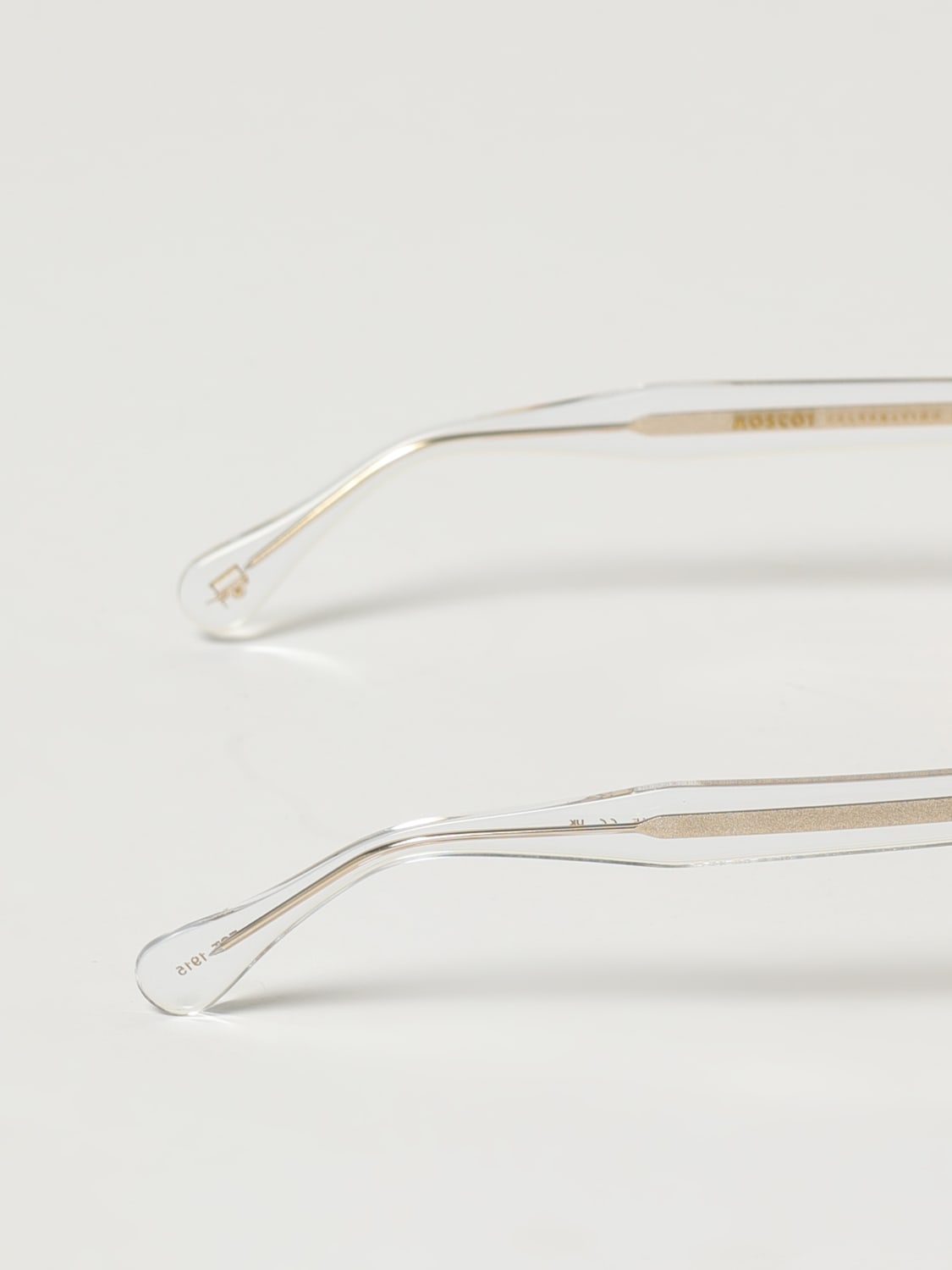 MOSCOT OCCHIALI DA SOLE: Occhiali da sole in acetato Moscot, Trasparente - Img 4