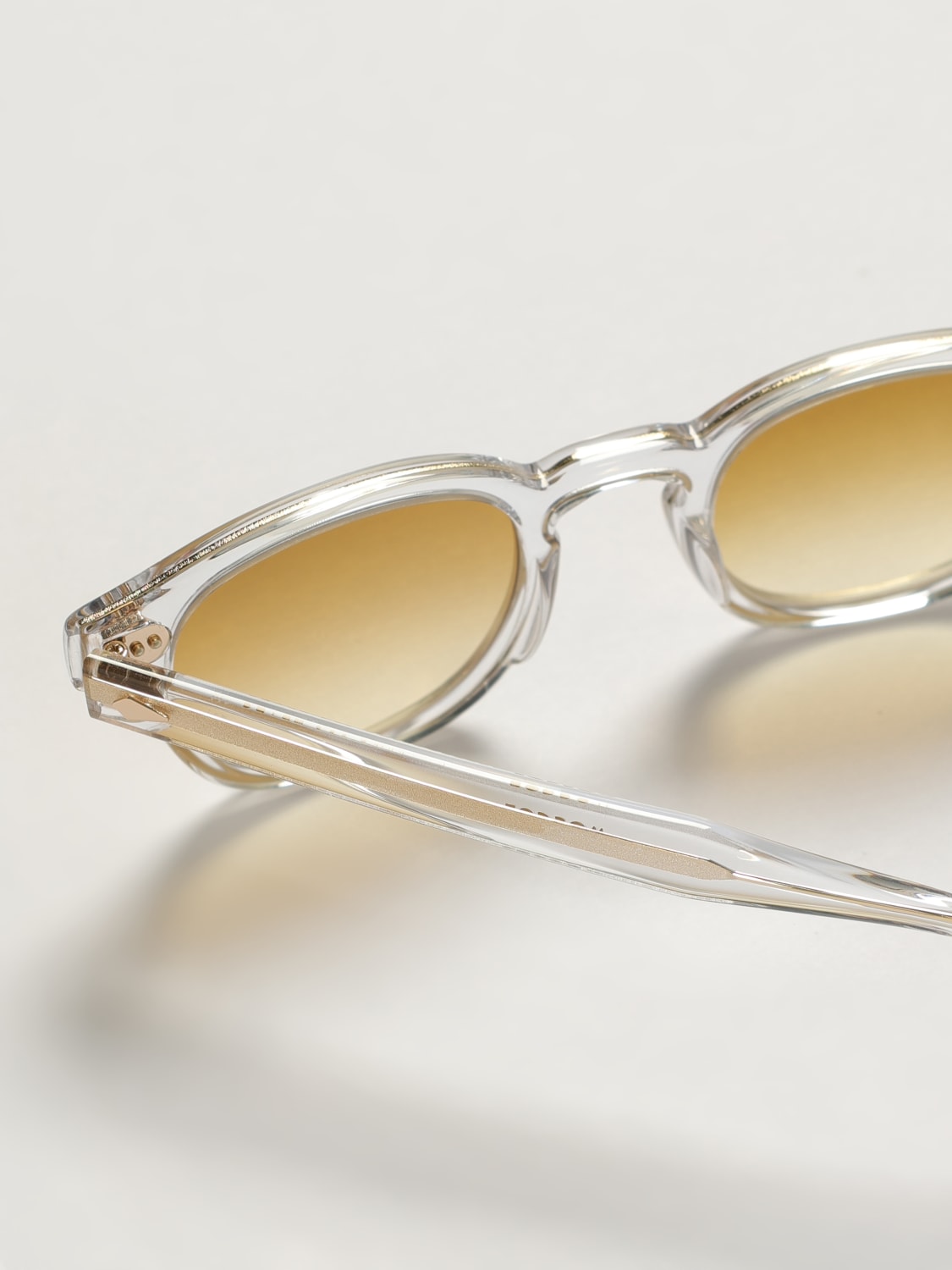 MOSCOT OCCHIALI DA SOLE: Occhiali da sole in acetato Moscot, Trasparente - Img 5