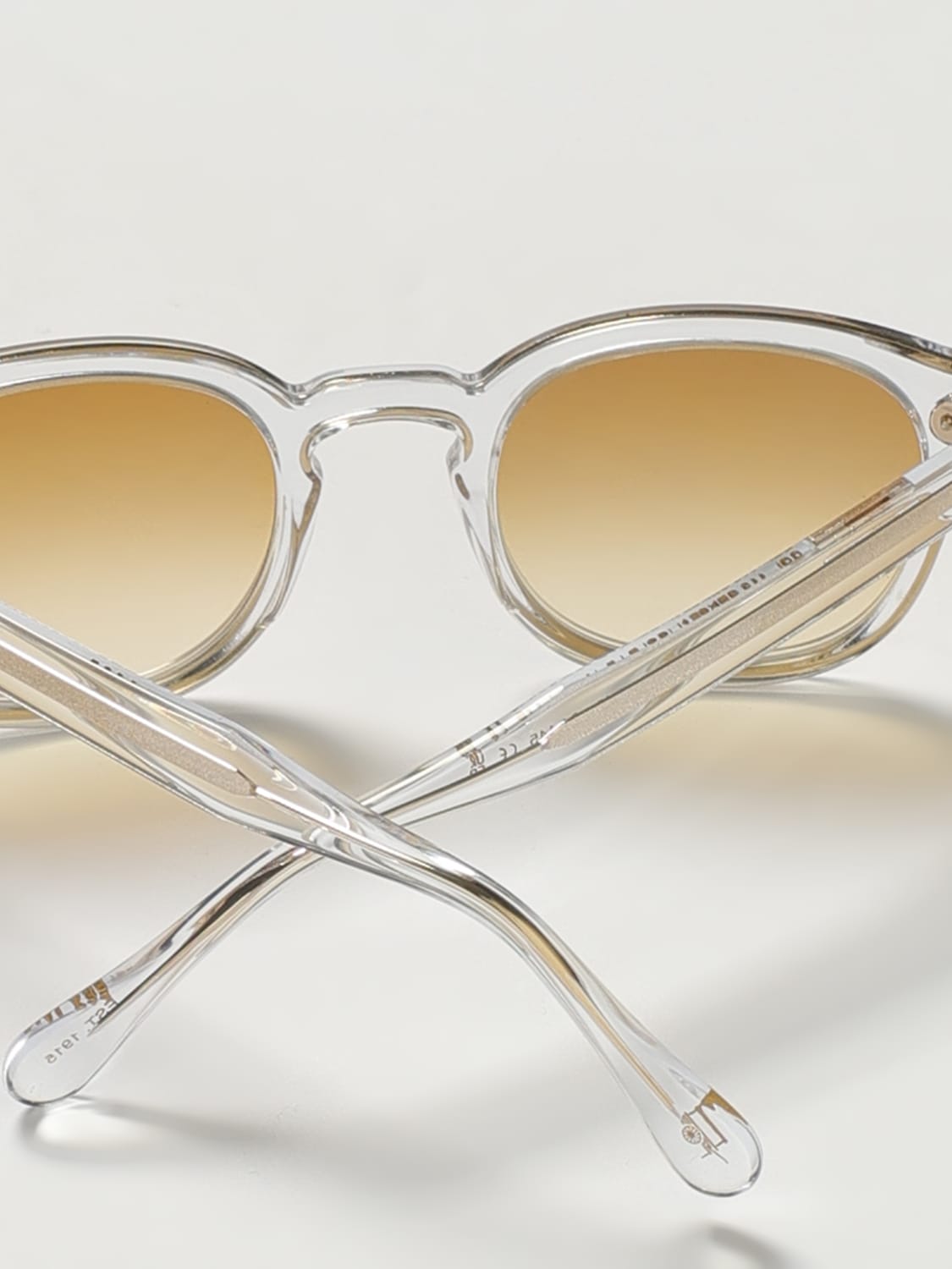 MOSCOT OCCHIALI DA SOLE: Occhiali da sole in acetato Moscot, Trasparente - Img 5