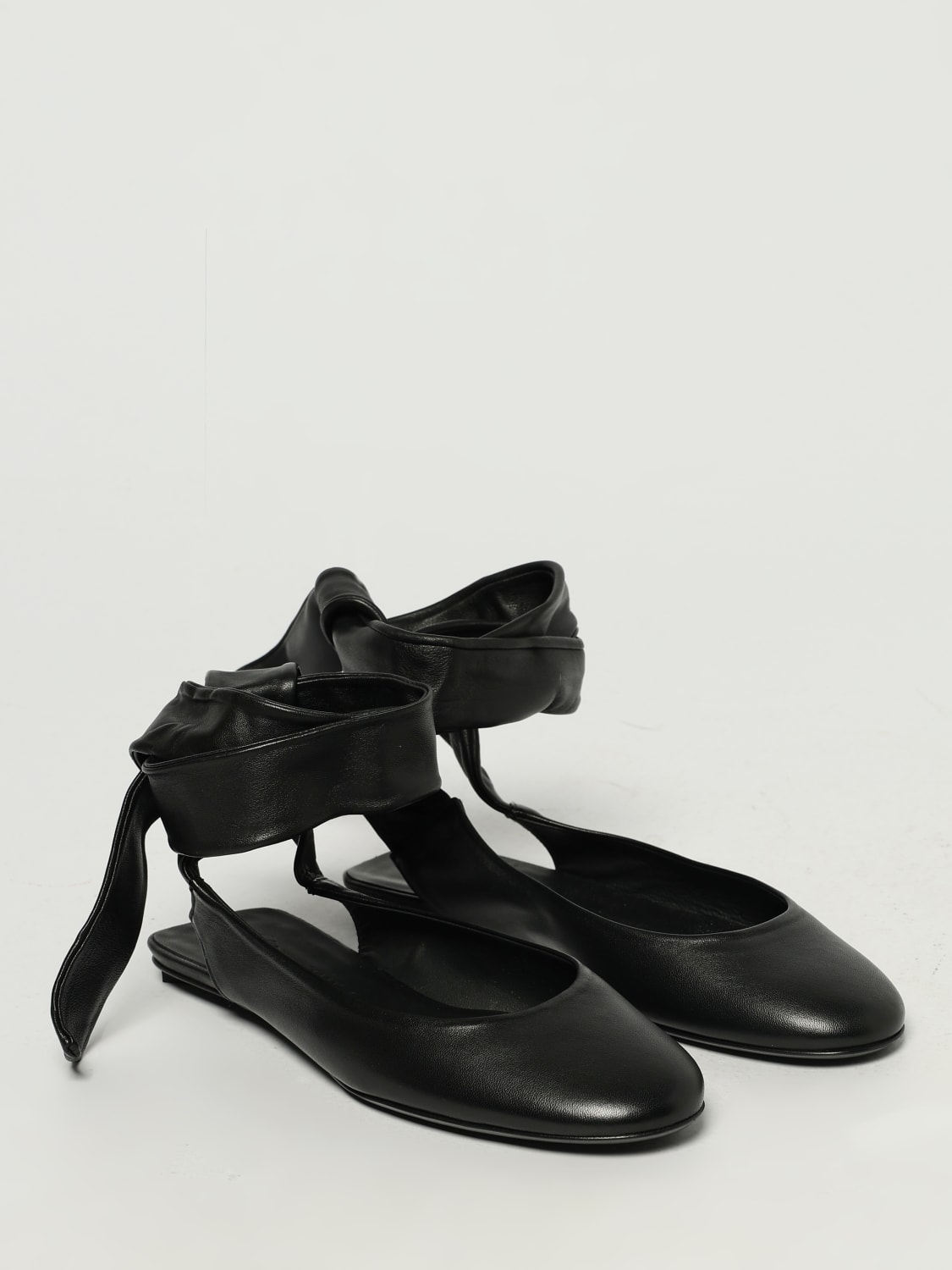 フラットシューズ THE ATTICO Woman Flat shoes Black 242WSH793T001 100 The Attico Black Cloe ballerina | TheDoubleF