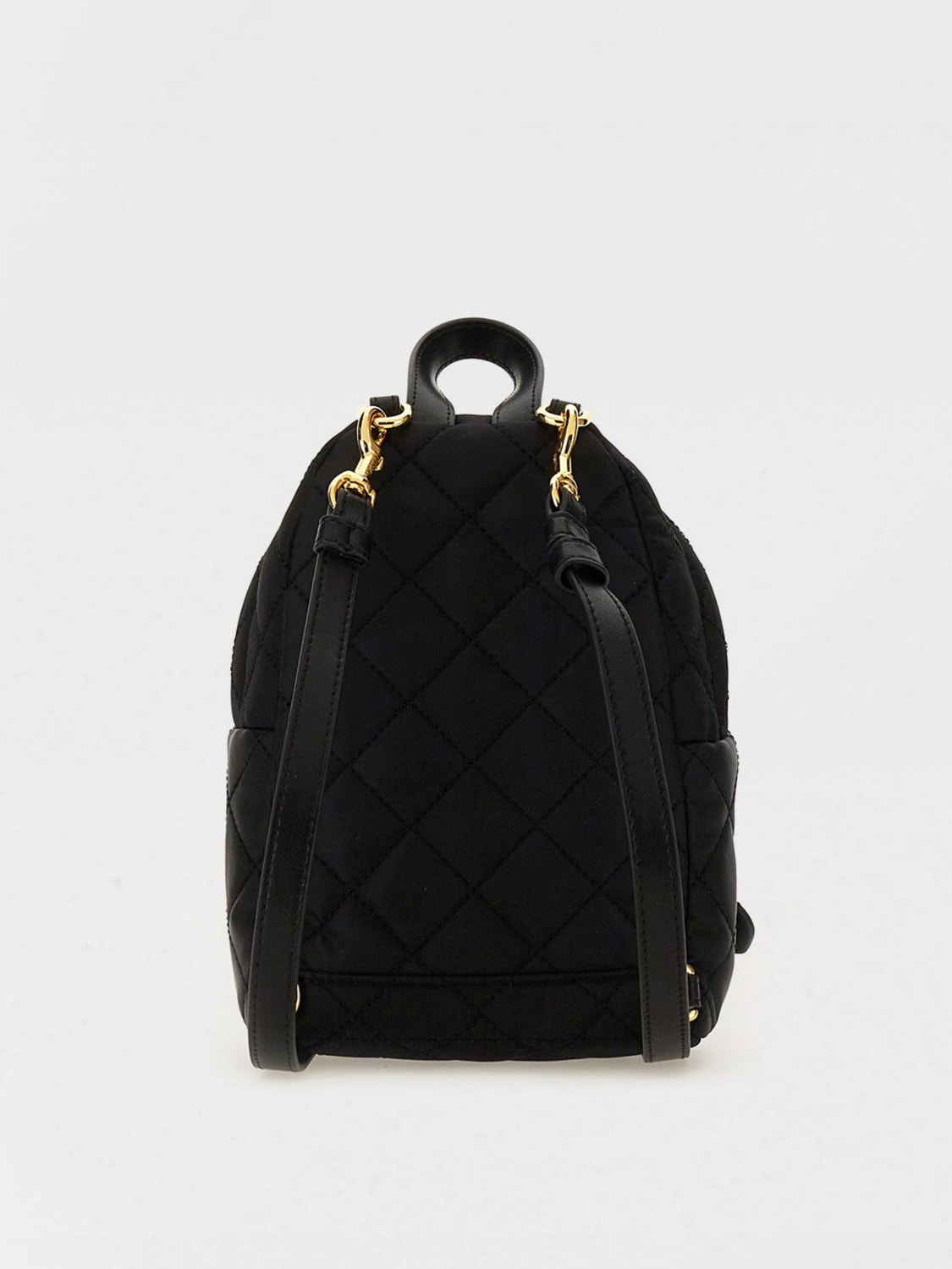バックパック・リュック MOSCHINO COUTURE Woman Backpack Black MC4602PP1MO11 00B Moschino Black Quilted Backpack Moschino