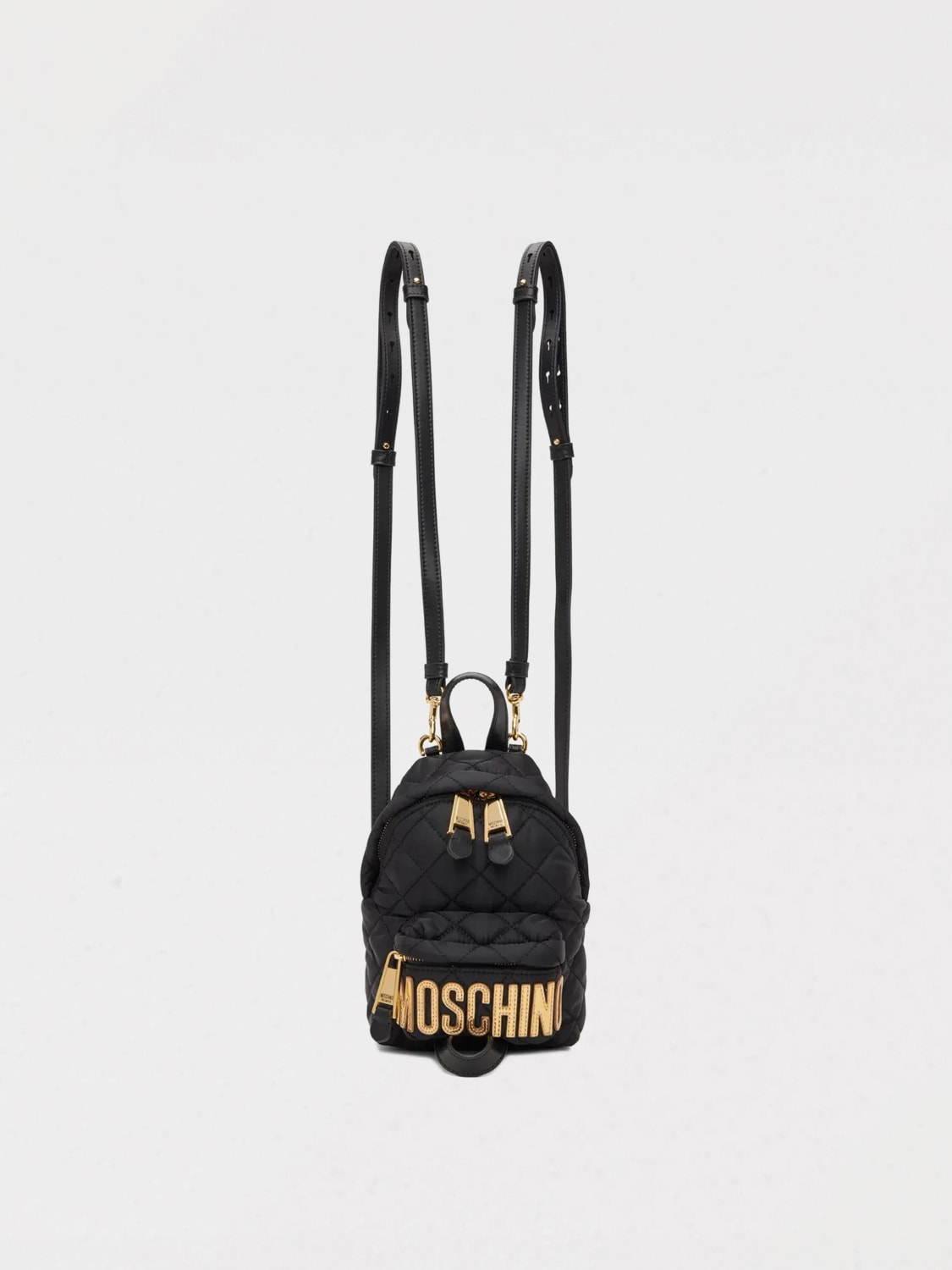 バックパック・リュック MOSCHINO COUTURE Woman Backpack Black MC4602PP1MO11 00B MOSCHINO COUTURE Woman Backpack Black MC4602PP1MO11 00B