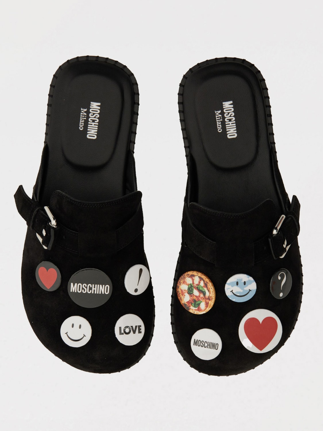 フラットシューズ MOSCHINO COUTURE Woman Flat shoes Black MA10252G0MME0 00A MOSCHINO COUTURE: Flat shoes woman - Black | Moschino