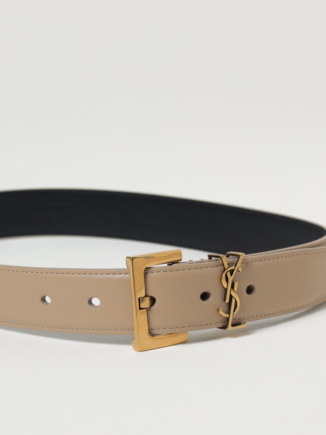 SAINT LAURENT BELT: Belt woman Saint Laurent, Beige - Img 2