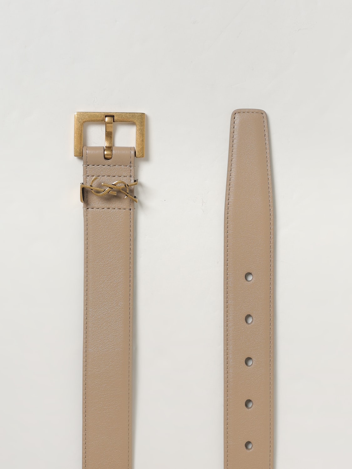 SAINT LAURENT BELT: Belt woman Saint Laurent, Beige - Img 3