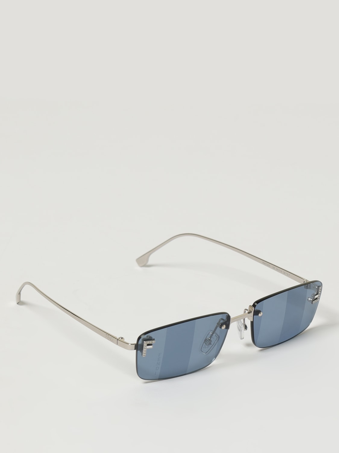FENDI SUNGLASSES: Sunglasses men Fendi, Silver - Img 1