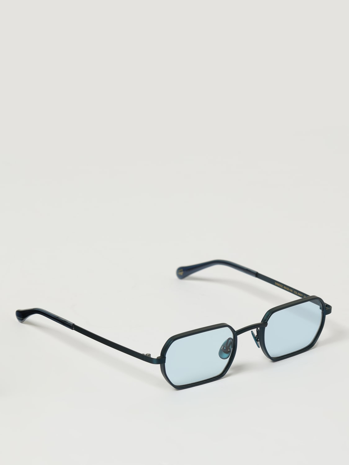 MOSCOT OCCHIALI DA SOLE: Occhiali da sole in metallo Moscot, Blue Navy - Img 1